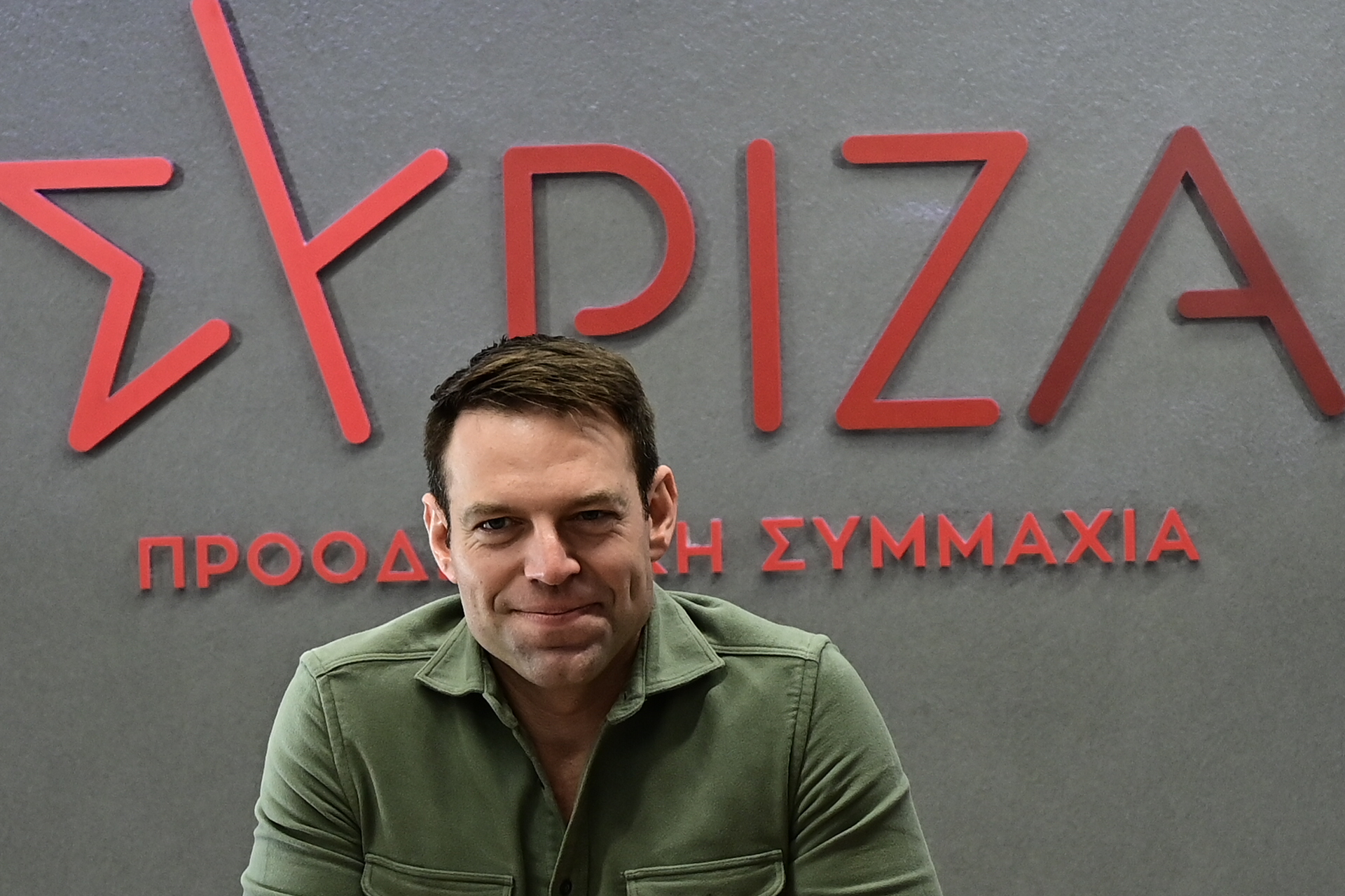 Συνάντηση του Προέδρου του ΣΥΡΙΖΑ - Προοδευτική Συμμαχία, Στέφανου Κασσελάκη με εκπροσώπους της Αλβανικής Κοινότητας στην Ελλάδα, Τετάρτη 17 Ιανουαρίου 2024. 
(ΜΙΧΑΛΗΣ ΚΑΡΑΓΙΑΝΝΗΣ