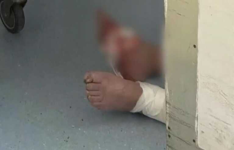 Ηλικιωμένος βρέθηκε αιμόφυρτος στο πάτωμα κλινικής στη Θεσσαλονίκη - Οι σκληρές εικόνες σε διάδρομο
