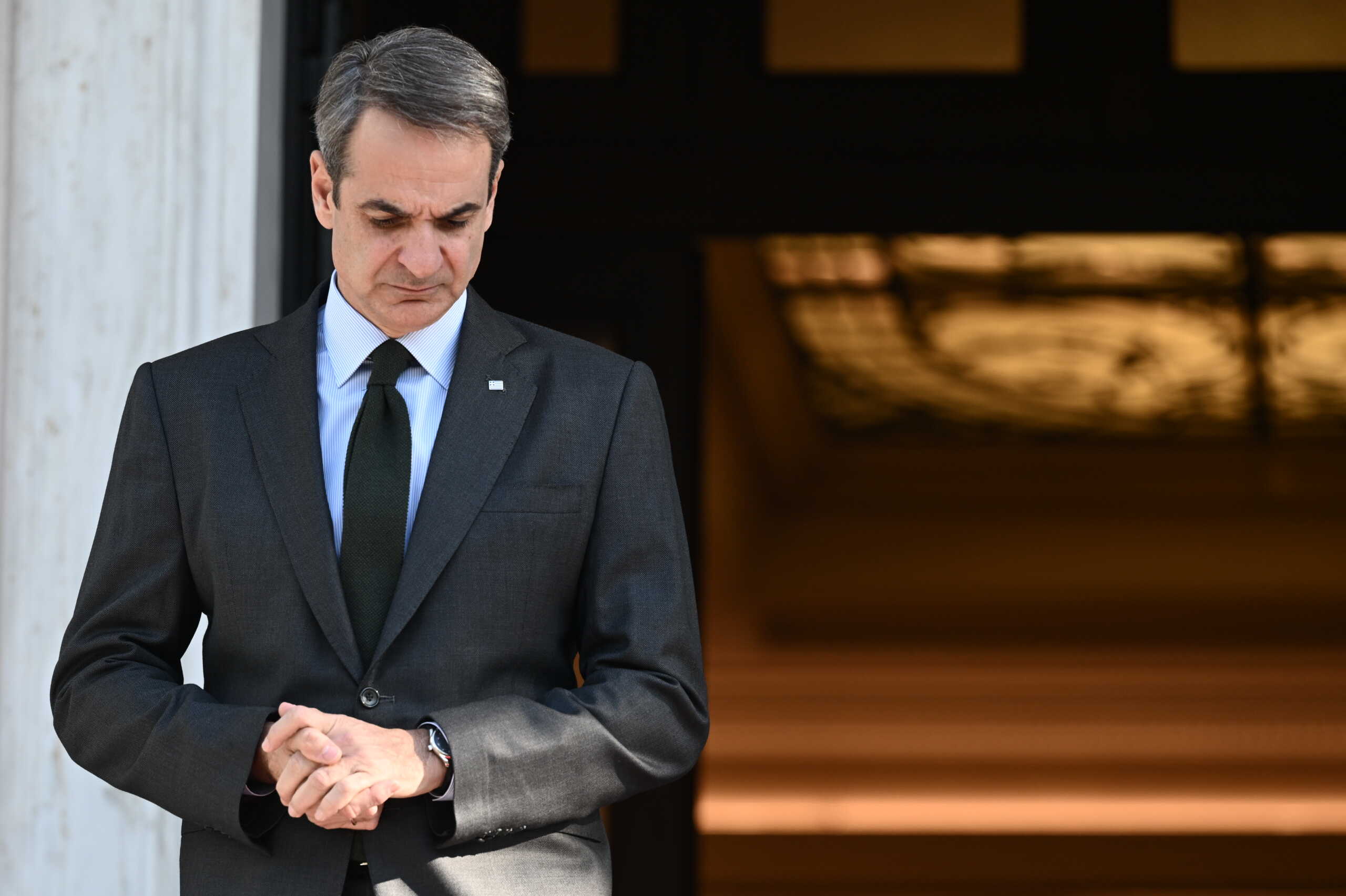 Γεύμα εργασίας του Πρωθυπουργού Κυριάκου Μητσοτάκη στον πρωθυπουργό της Βουλγαρίας Nikolai Denkov, Πέμπτη 4 Ιανουαρίου 2023. 
(ΤΑΤΙΑΝΑ ΜΠΟΛΑΡΗ