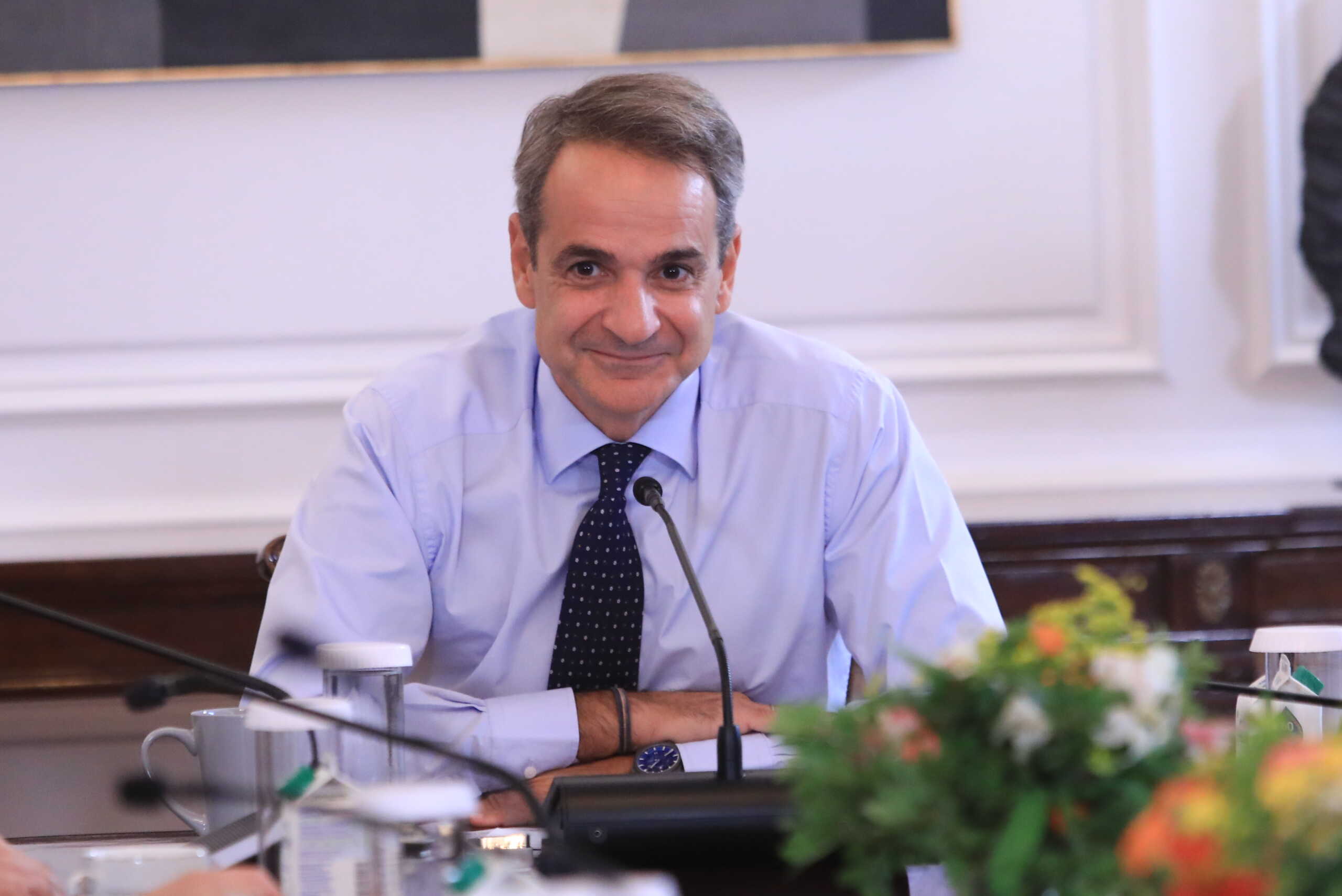 Συνάντηση του Πρωθυπουργού Κυριάκου Μητσοτάκη με εκπροσώπους της Εθνικής Συνομοσπονδίας Ατόμων με Αναπηρία στο Μέγαρο Μαξίμου.   Τρίτη 5 Σεπτεμβριου 2023 (ΓΙΑΝΝΗΣ ΠΑΝΑΓΟΠΟΥΛΟΣ