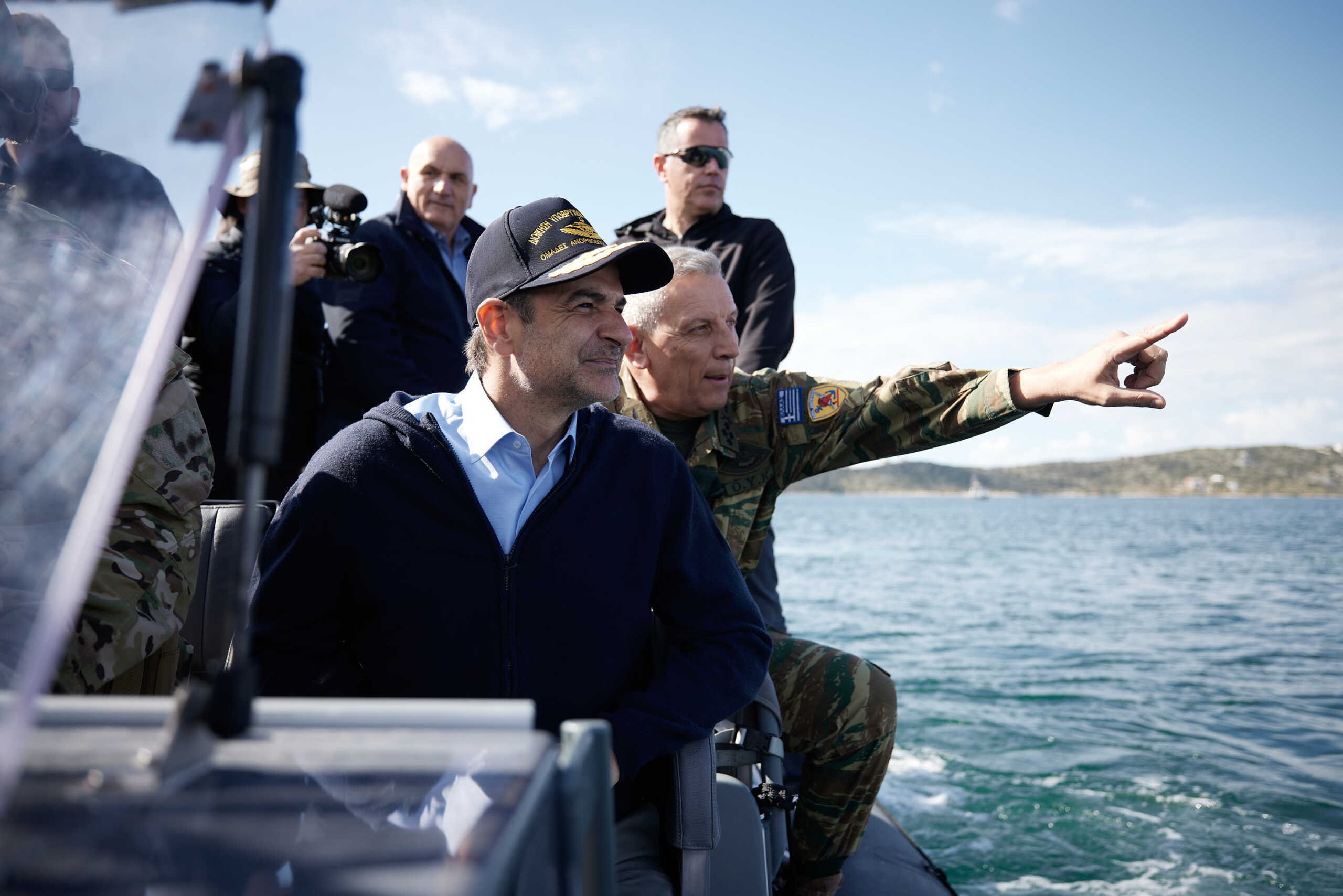 Επίσκεψη του Πρωθυπουργού Κυριάκου Μητσοτάκη στην Διοίκηση Υποβρυχίων Καταστροφών (ΔΥΚ) και το Κέντρο Εκπαίδευσης Ειδικών Δυνάμεων (ΚΕΕΔ), Τρίτη 18 Απριλίου 2023.
(ΔΗΜΗΤΡΗΣ ΠΑΠΑΜΗΤΣΟΣ