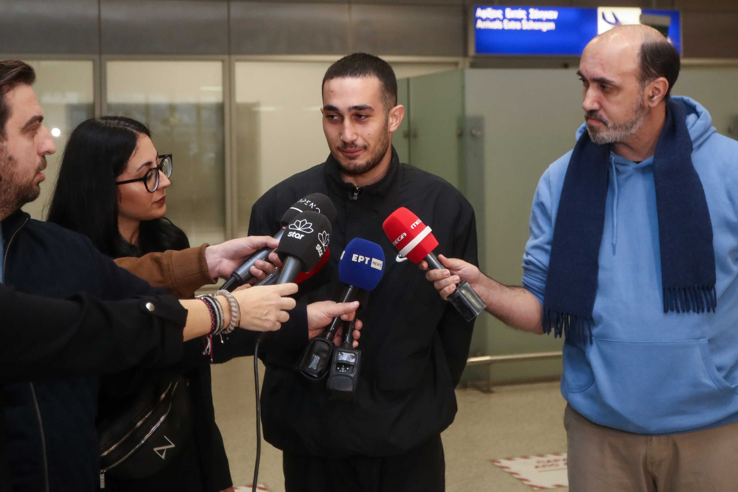 Επαναπατρισμός του Έλληνα ναυτικού του τάνκερ "St. Nikolas" που κατελήφθη απο Ιρανικές Δυνάμεις  Παρασκευή 19 Ιανουαρίου 2024 (ΘΑΝΑΣΗΣ ΔΗΜΟΠΟΥΛΟΣ