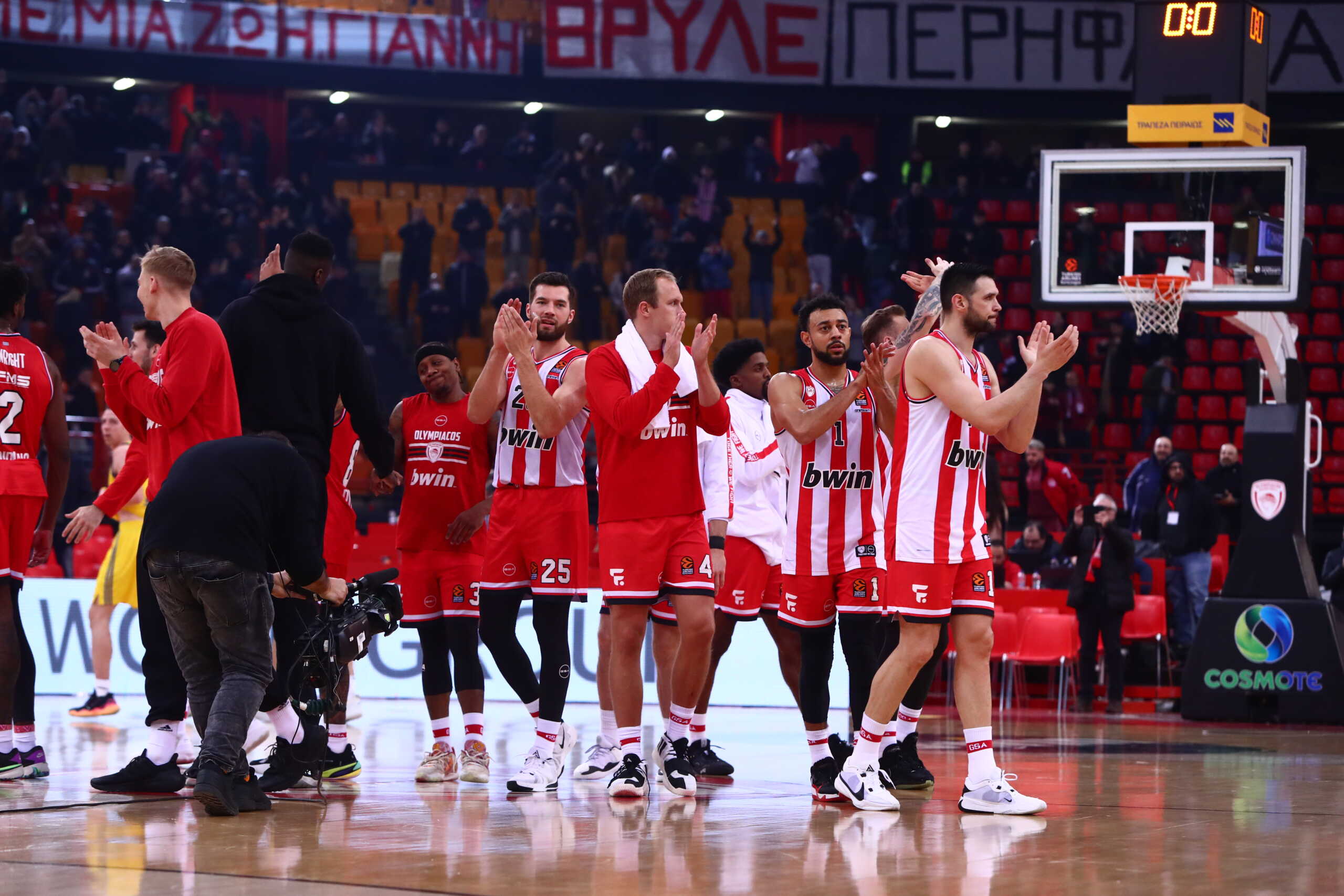 Bαθμολογία Euroleague: Ο Ολυμπιακός παρέμεινε στο κυνήγι της εξάδας