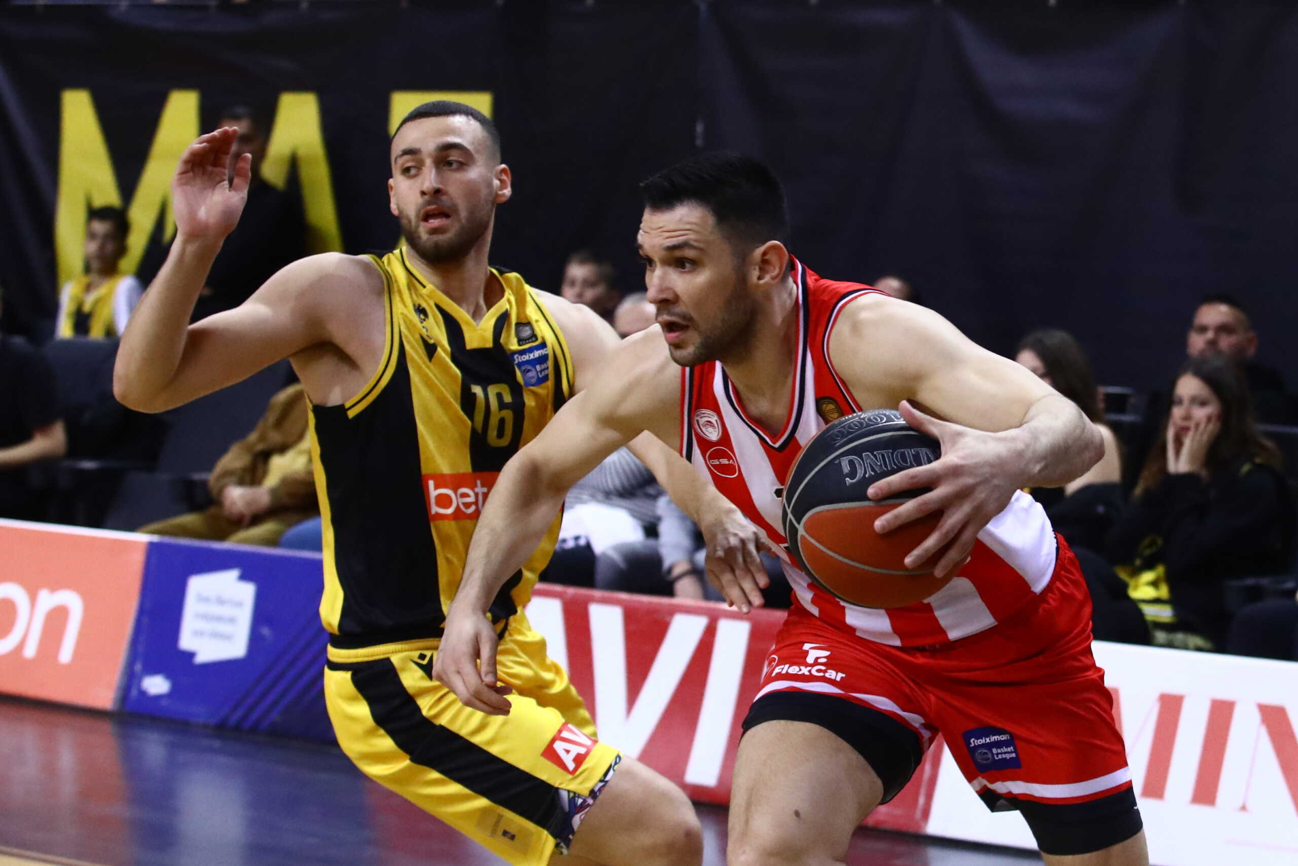 Basket League: Με ΠΑΟΚ ο Ολυμπιακός, κόντρα στον Απόλλωνα Πάτρας ο Παναθηναϊκός