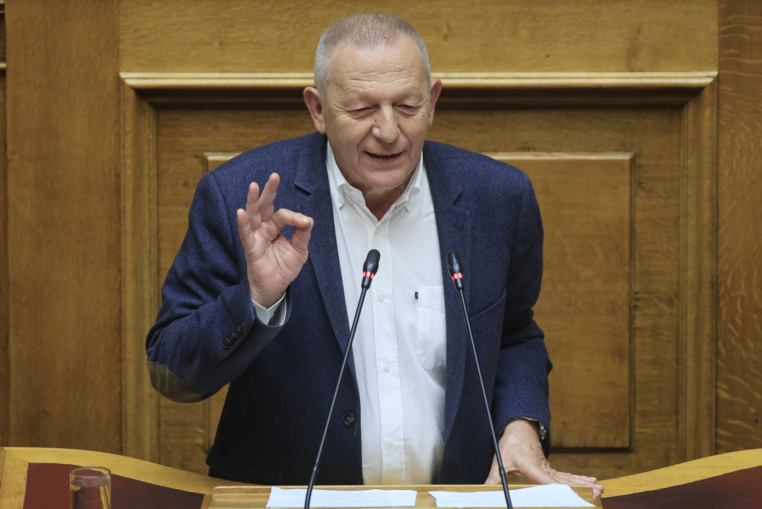 Τέταρτη  ημέρα της συζήτησης στην Ολομέλεια της Βουλής του σχεδίου νόμου του Υπουργείου Εθνικής Οικονομίας και Οικονομικών "Κύρωση του Κρατικού Προϋπολογισμού οικονομικού έτους 2024. Σάββατο 16 Δεκεμβρίου 2023 (ΓΙΩΡΓΟΣ ΚΟΝΤΑΡΙΝΗΣ