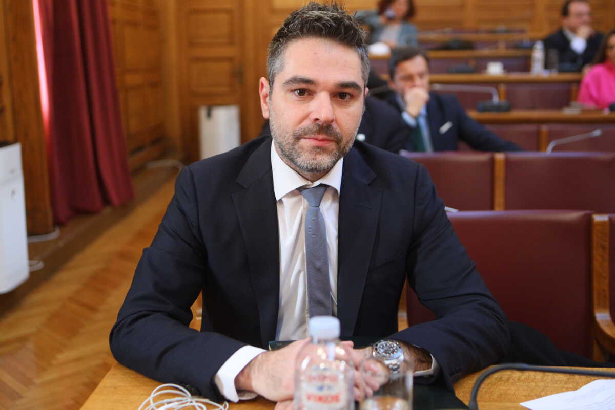 Συνεδρίαση της Εξεταστικής Επιτροπής για "τη διερεύνηση του εγκλήματος των Τεμπών και όλων των πτυχών που σχετίζονται με αυτό", Τετάρτη 13 Δεκεμβρίου 2023. 
(ΓΙΑΝΝΗΣ ΠΑΝΑΓΟΠΟΥΛΟΣ