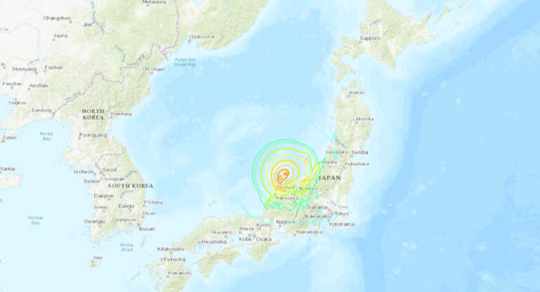 Προειδοποίηση για τσουνάμι και σε Ρωσία και Νότια Κορέα μετά το σεισμό στην Ιαπωνία