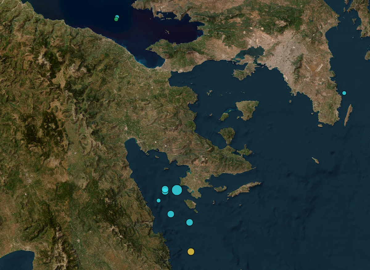 Σεισμός στο Κρανίδι: Ισχυρή δόνηση 4,8 Ρίχτερ – Έγινε αισθητή και στην Αθήνα