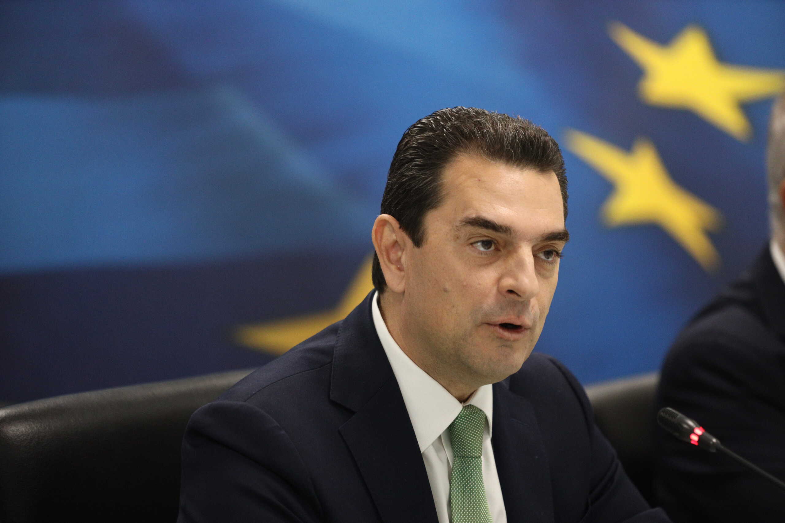 Εξειδίκευση των κυβερνητικών μέτρων κατά της ακρίβειας από τον υπουργό Ανάπτυξης, Κώστα Σκρέκα, Τετάρτη 10 Ιανουαρίου 2024. 
(ΓΙΑΝΝΗΣ ΠΑΝΑΓΟΠΟΥΛΟΣ