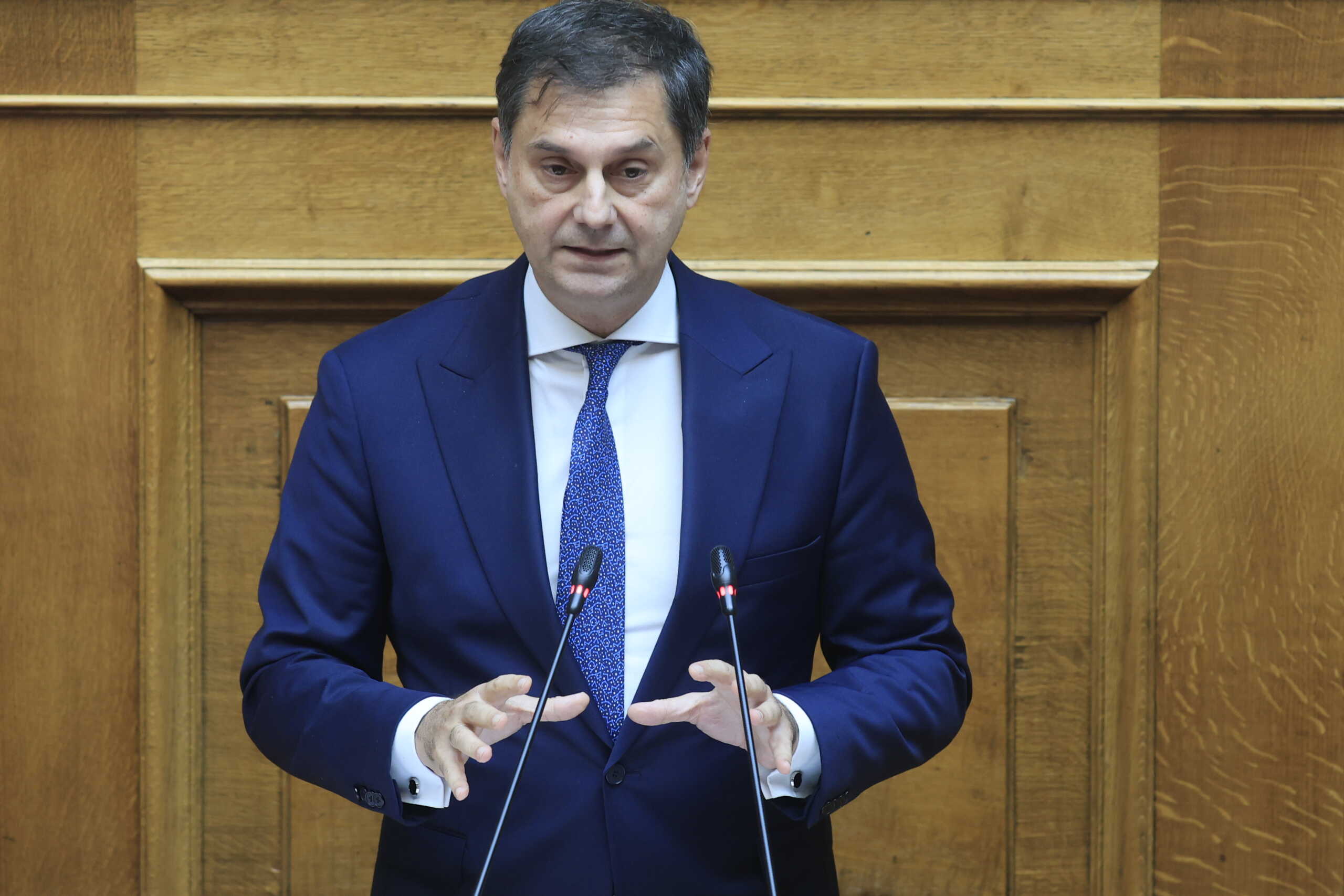 Τέταρτη  ημέρα της συζήτησης στην Ολομέλεια της Βουλής του σχεδίου νόμου του Υπουργείου Εθνικής Οικονομίας και Οικονομικών "Κύρωση του Κρατικού Προϋπολογισμού οικονομικού έτους 2024. Σάββατο 16 Δεκεμβρίου 2023 (ΓΙΩΡΓΟΣ ΚΟΝΤΑΡΙΝΗΣ