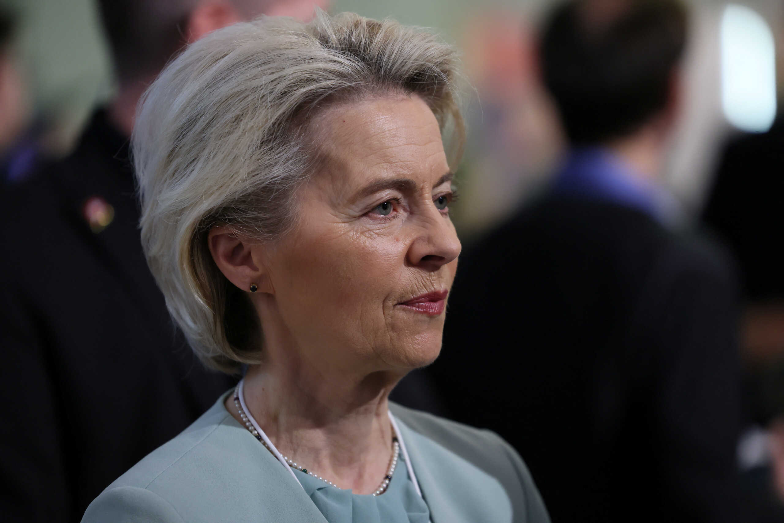 President of the European Commission Ursula von der Leyen attends the 54th annual meeting of the World Economic Forum in Davos, Switzerland, January 16, 2024. REUTERS