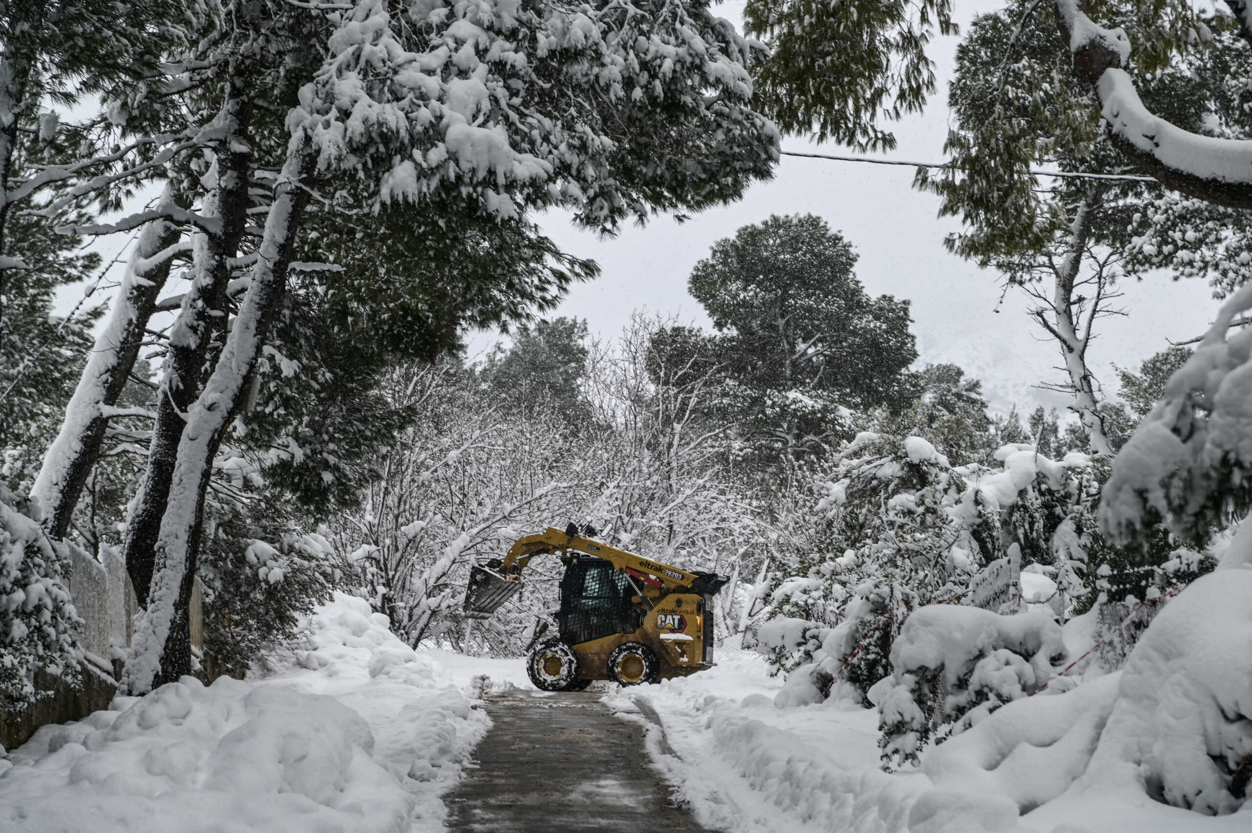 ΤΡΙΤΗ ΗΜΕΡΑ ΧΙΟΝΟΠΤΩΣΗΣ ΣΤΗΝ ΠΕΡΙΟΧΗ ΤΟΥ ΔΙΟΝΥΣΟΥ ΑΤΤΙΚΗΣ (ΜΙΧΑΛΗΣ ΚΑΡΑΓΙΑΝΝΗΣ