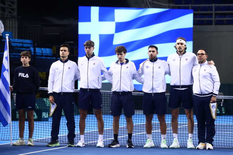 Davis Cup: Ο Ξυλάς υπέγραψε τον θρίαμβο της Ελλάδας κόντρα στη Ρουμανία