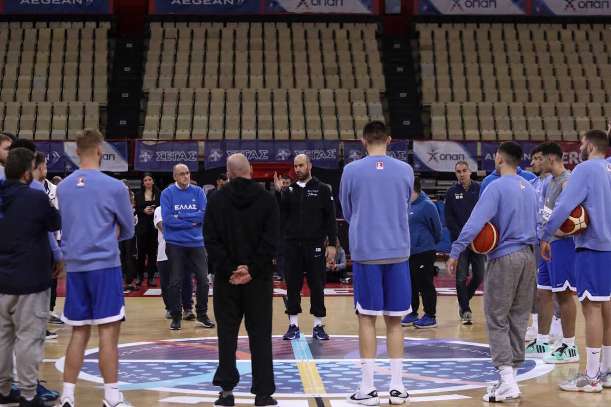 MEDIA DAY ΚΑΙ ΠΡΟΠΟΝΗΣΗ ΤΗΣ ΕΘΝΙΚΗΣ ΕΛΛΑΔΑΣ ΓΙΑ ΤΑ ΠΡΟΚΡΙΜΑΤΙΚΑ ΤΟΥ ΕΥΡΩΜΠΑΣΚΕΤ 2025 (ΘΑΝΑΣΗΣ ΔΗΜΟΠΟΥΛΟΣ