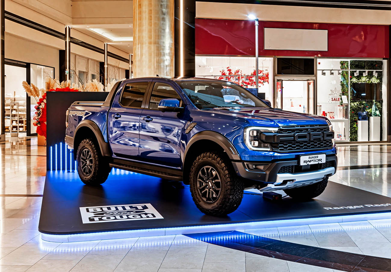 Το Ford Ranger Raptor προσελκύει όλα τα βλέμματα στο «Golden Hall»