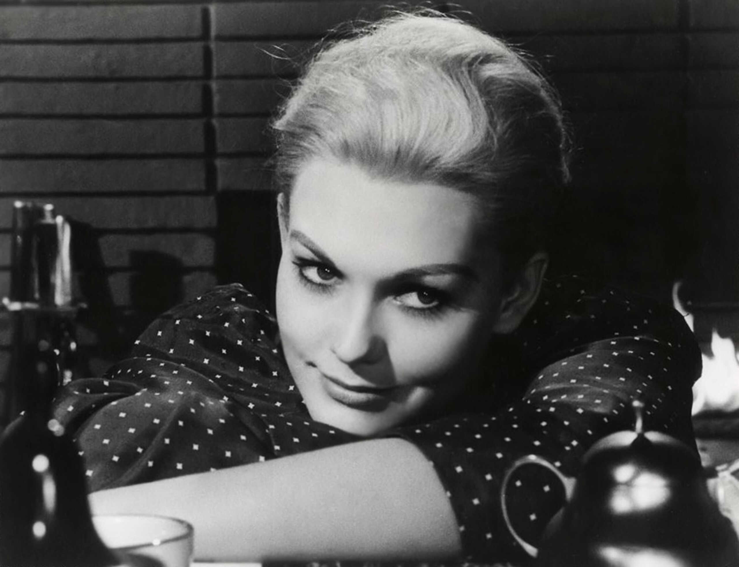 Actress Kim Novak in a scene from the movie "Vertigo" (Photo by Donaldson Collection