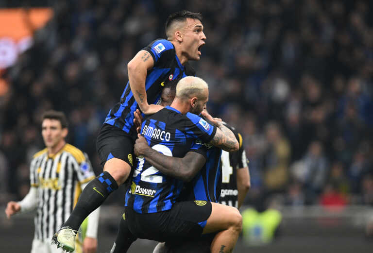 Ίντερ – Γιουβέντους 1-0: Νίκη τίτλου από τους «νερατζούρι» στη Serie A