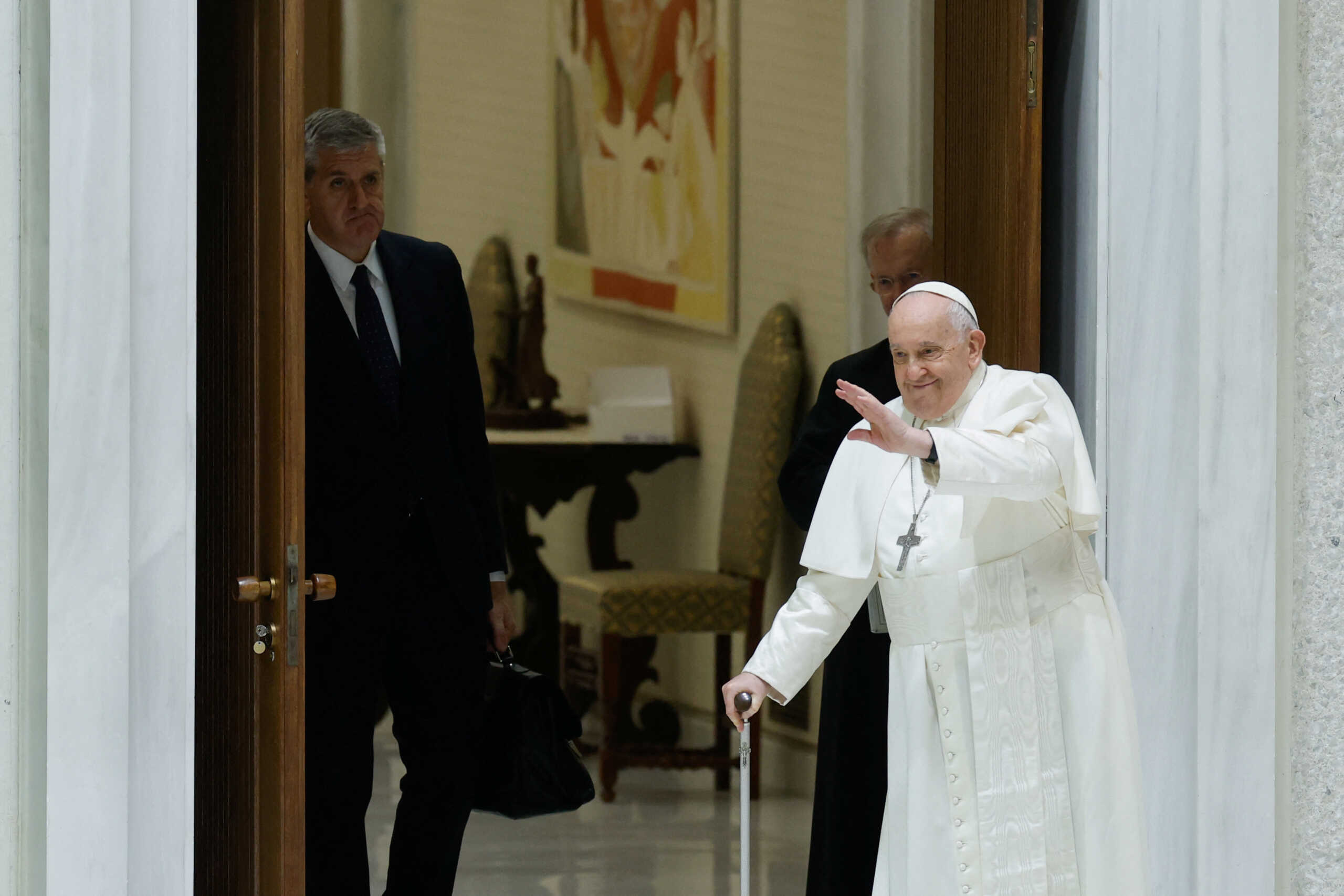 Ο Πάπας Φραγκίσκος ακύρωσε όλες τις σημερινές του συναντήσεις λόγω γρίπης