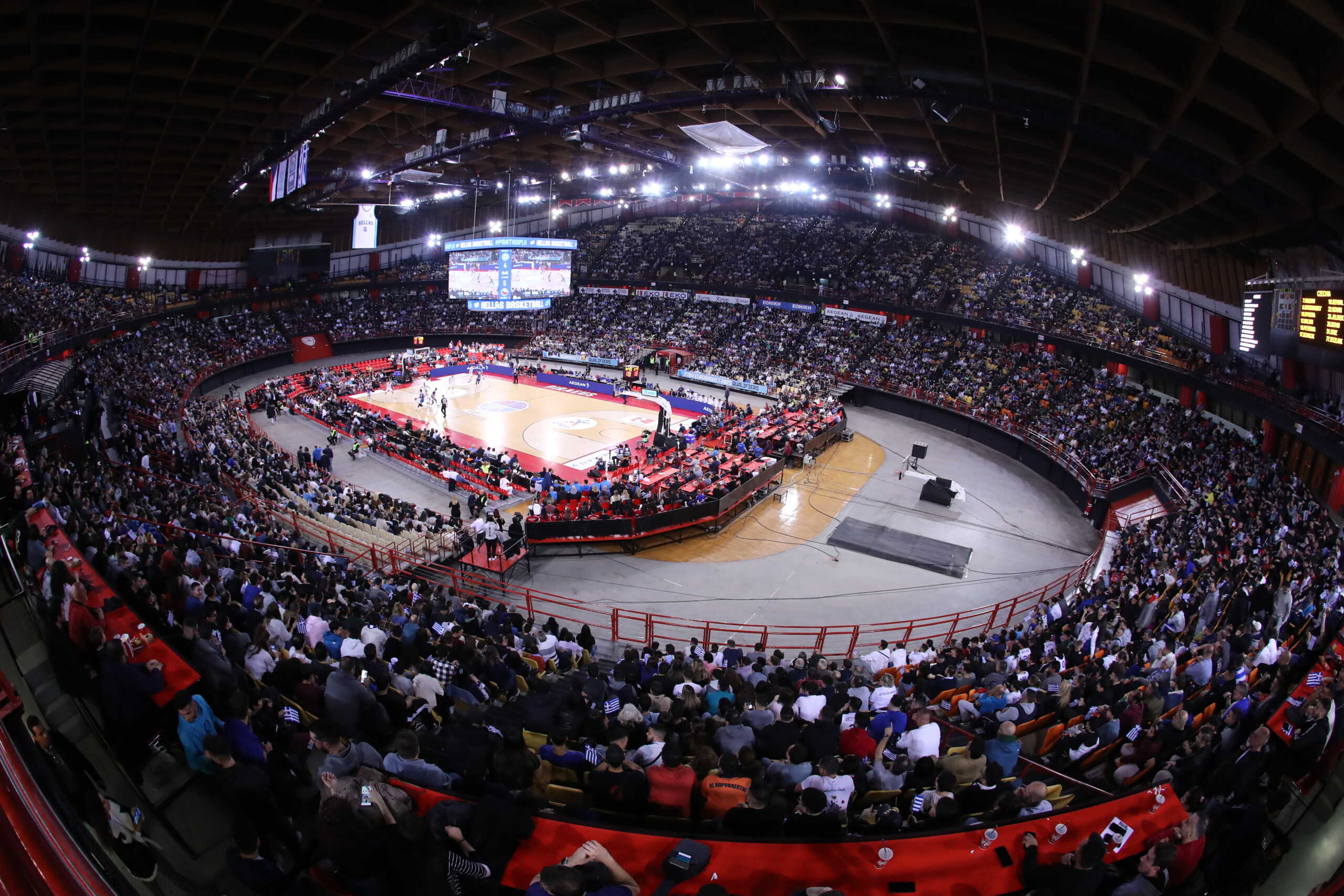Eurobasket: Το ΣΕΦ είχε τη δεύτερη μεγαλύτερη προσέλευση κόσμου στις πρώτες αγωνιστικές των προκριματικών
