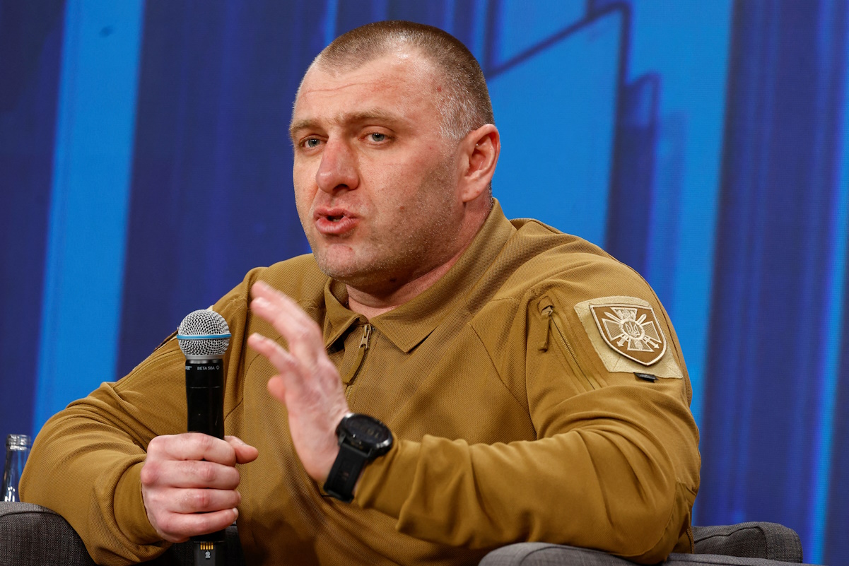 Head of the Ukraine's State Security Service Vasyl Maliuk attends the 'Ukraine. Year 2024' conference, amid Russia's attack on Ukraine, in Kyiv, Ukraine February 25, 2024. REUTERS