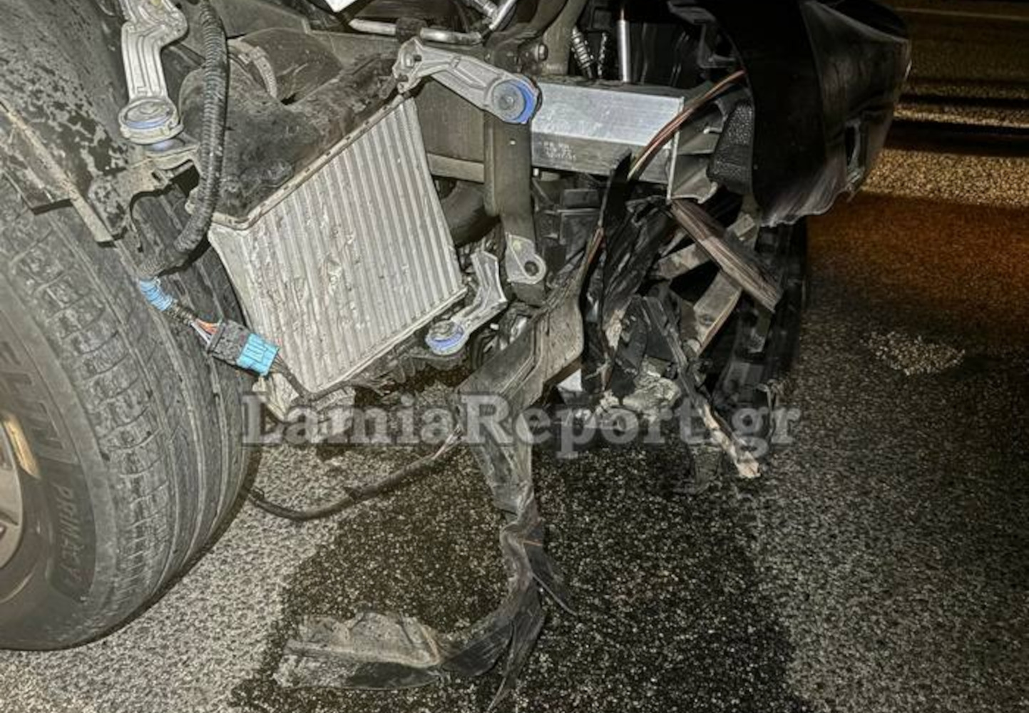Τροχαίο με αγριογούρουνα στην εθνική οδό Λαμίας – Καρπενησίου