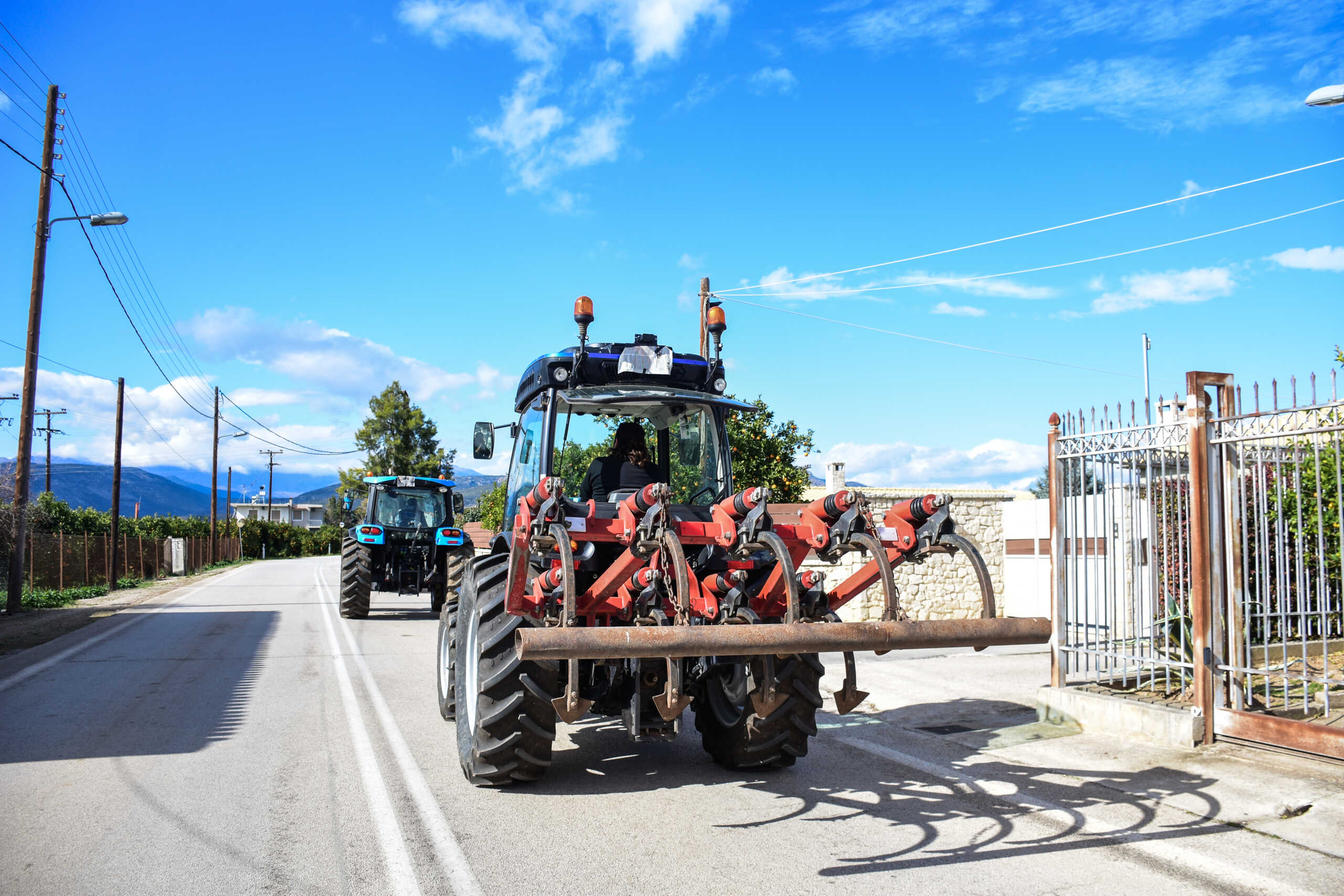 Κινητοποίηση αγροτών στο Άργος, Δευτέρα 12 Φεβρουαρίου 2024. 
(ΒΑΣΙΛΗΣ ΠΑΠΑΔΟΠΟΥΛΟΣ