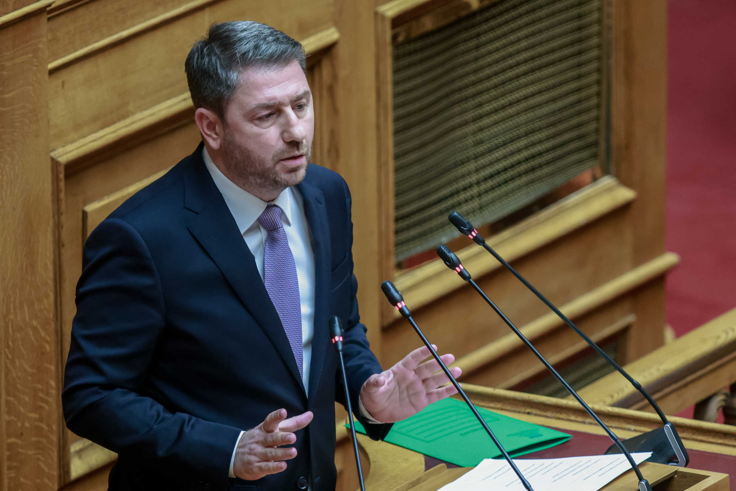 Συζήτηση στην Ολομέλεια της Βουλής, των άρθρων και του συνόλου του σχεδίου νόμου "Παρεμβάσεις στον Ποινικό Κώδικα και τον Κώδικα Ποινικής Δικονομίας για την επιτάχυνση και την ποιοτική αναβάθμιση της ποινικής δίκης - Εκσυγχρονισμός του νομοθετικού πλαισίου για την πρόληψη και την καταπολέμηση της ενδοοικογενειακής βίας", Τετάρτη 21 Φεβρουαρίου 2024. 
(ΓΙΩΡΓΟΣ ΚΟΝΤΑΡΙΝΗΣ