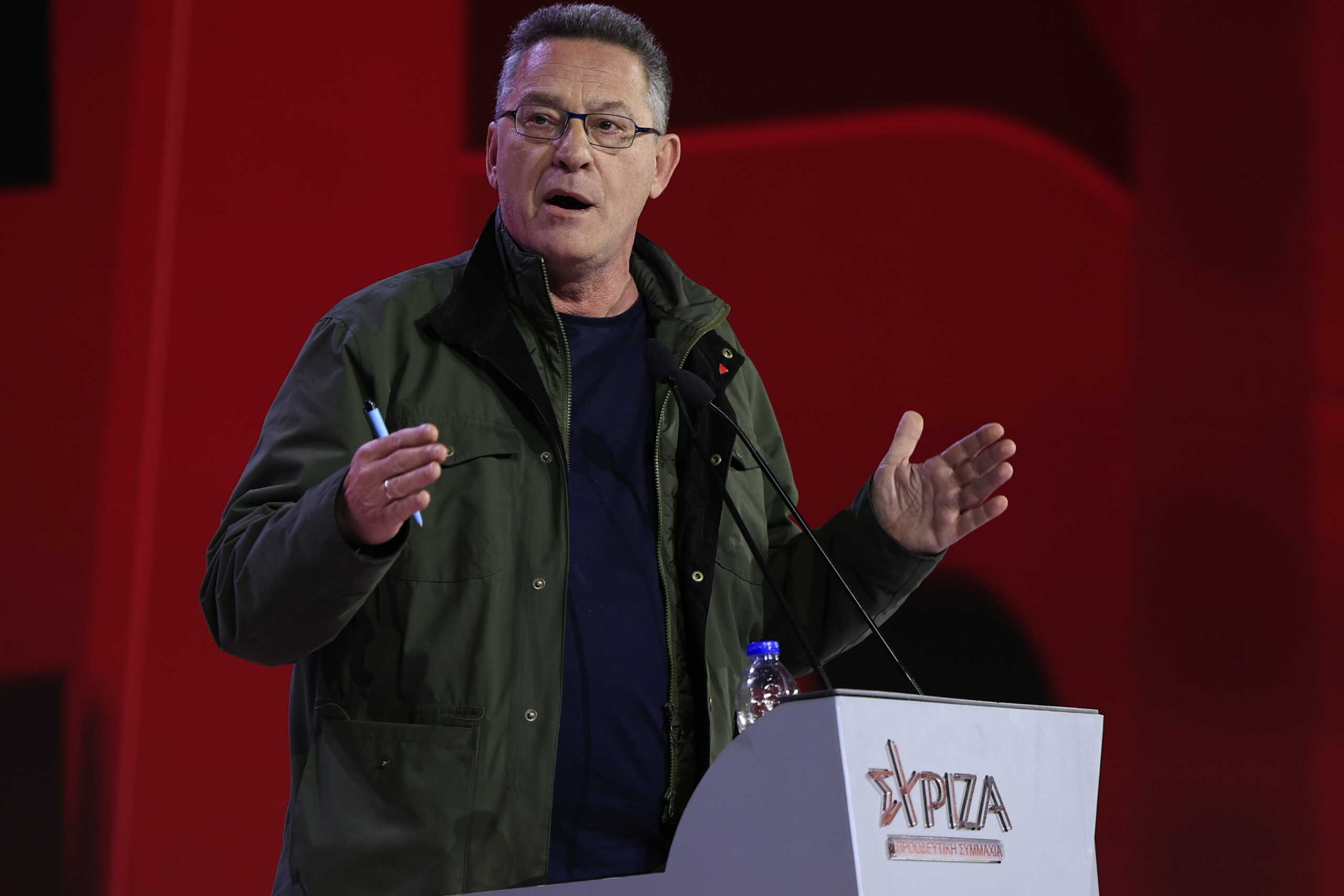 Τρίτη ημέρα εργασιών του 4ου Συνεδρίου του ΣΥΡΙΖΑ - Προοδευτική Συμμαχία, στις εγκαταστάσεις του Σταδίου Tae Kwon Do, στο Παλαιό Φάληρο. Σάββατο 24 Φεβρουαρίου 2024  (ΓΙΩΡΓΟΣ ΚΟΝΤΑΡΙΝΗΣ