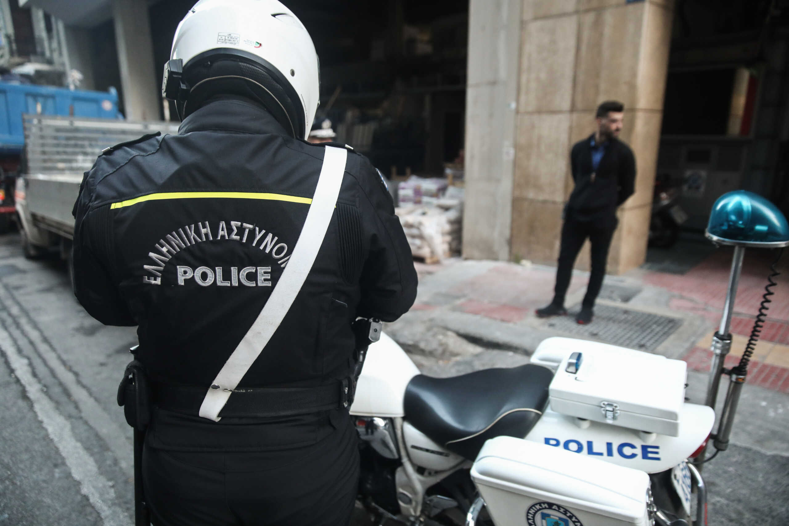 Επίσκεψη του υπουργού Προστασίας του Πολίτη Τάκη Θεοδωρικάκου στο Αστυνομικό Τμήμα Ομόνοιας, Πέμπτη 19 Ιανουαρίου 2023.
(ΓΙΑΝΝΗΣ ΠΑΝΑΓΟΠΟΥΛΟΣ