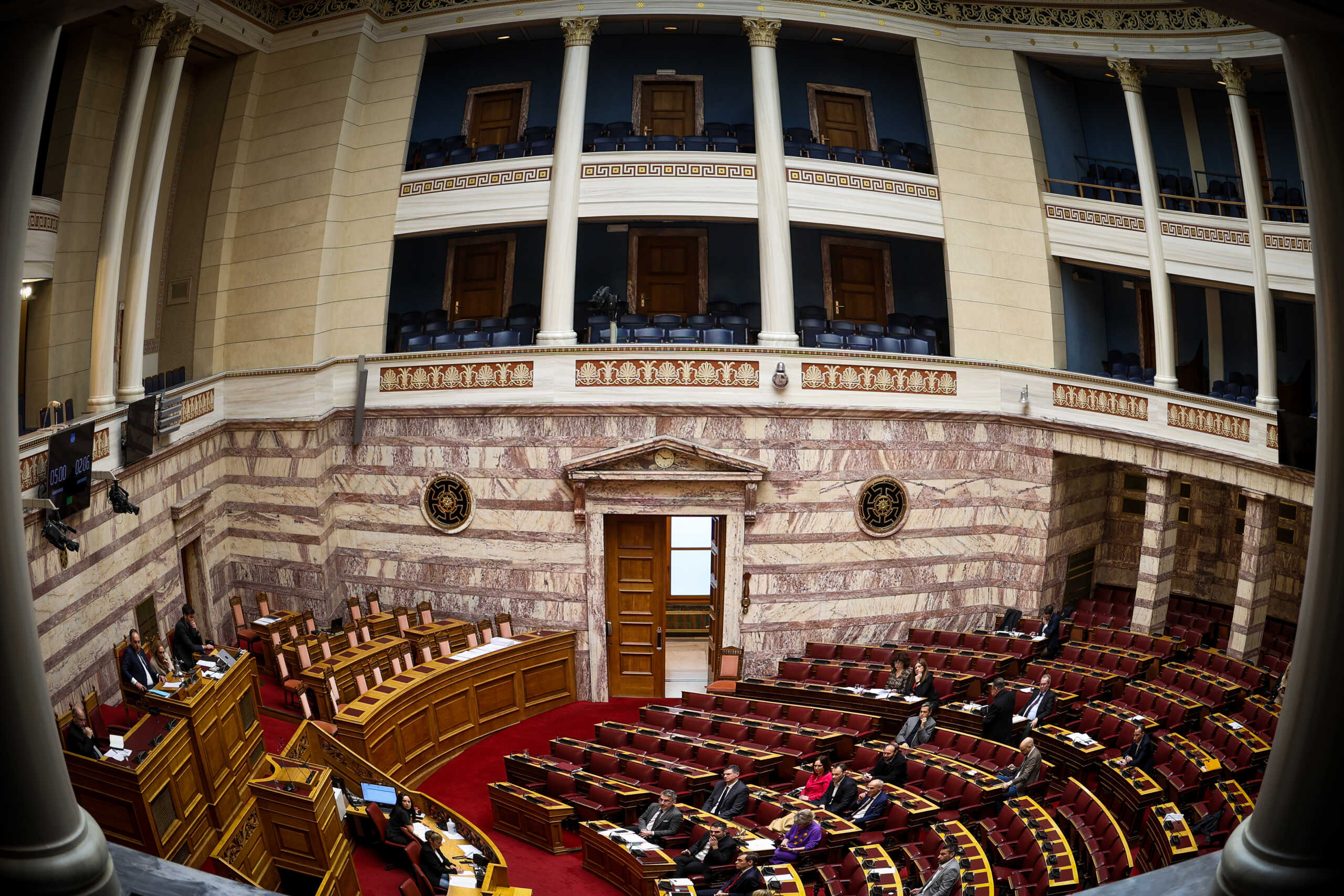 Συζήτηση στην Ολομέλεια της Βουλής, των άρθρων και του συνόλου του σχεδίου νόμου "Παρεμβάσεις στον Ποινικό Κώδικα και τον Κώδικα Ποινικής Δικονομίας για την επιτάχυνση και την ποιοτική αναβάθμιση της ποινικής δίκης - Εκσυγχρονισμός του νομοθετικού πλαισίου για την πρόληψη και την καταπολέμηση της ενδοοικογενειακής βίας", Τετάρτη 21 Φεβρουαρίου 2024. 
(ΓΙΩΡΓΟΣ ΚΟΝΤΑΡΙΝΗΣ