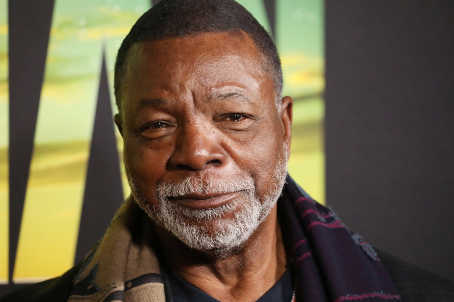 epa10496261 US actor Carl Weathers attends the premiere Of Disney+'s 'The Mandalorian' at El Capitan Theatre in Los Angeles, California, USA, 28  February 2023.  EPA