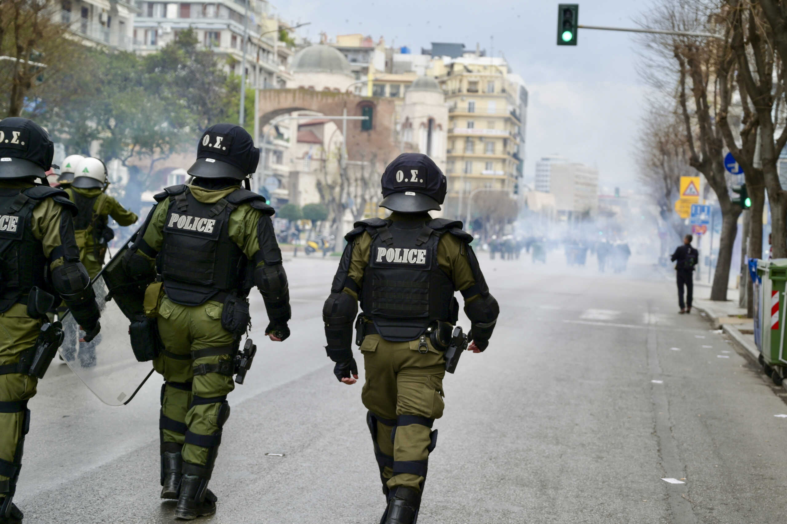 Θεσσαλονίκη: Στο Αυτόφωρο οι τρεις συλληφθέντες στα επεισόδια