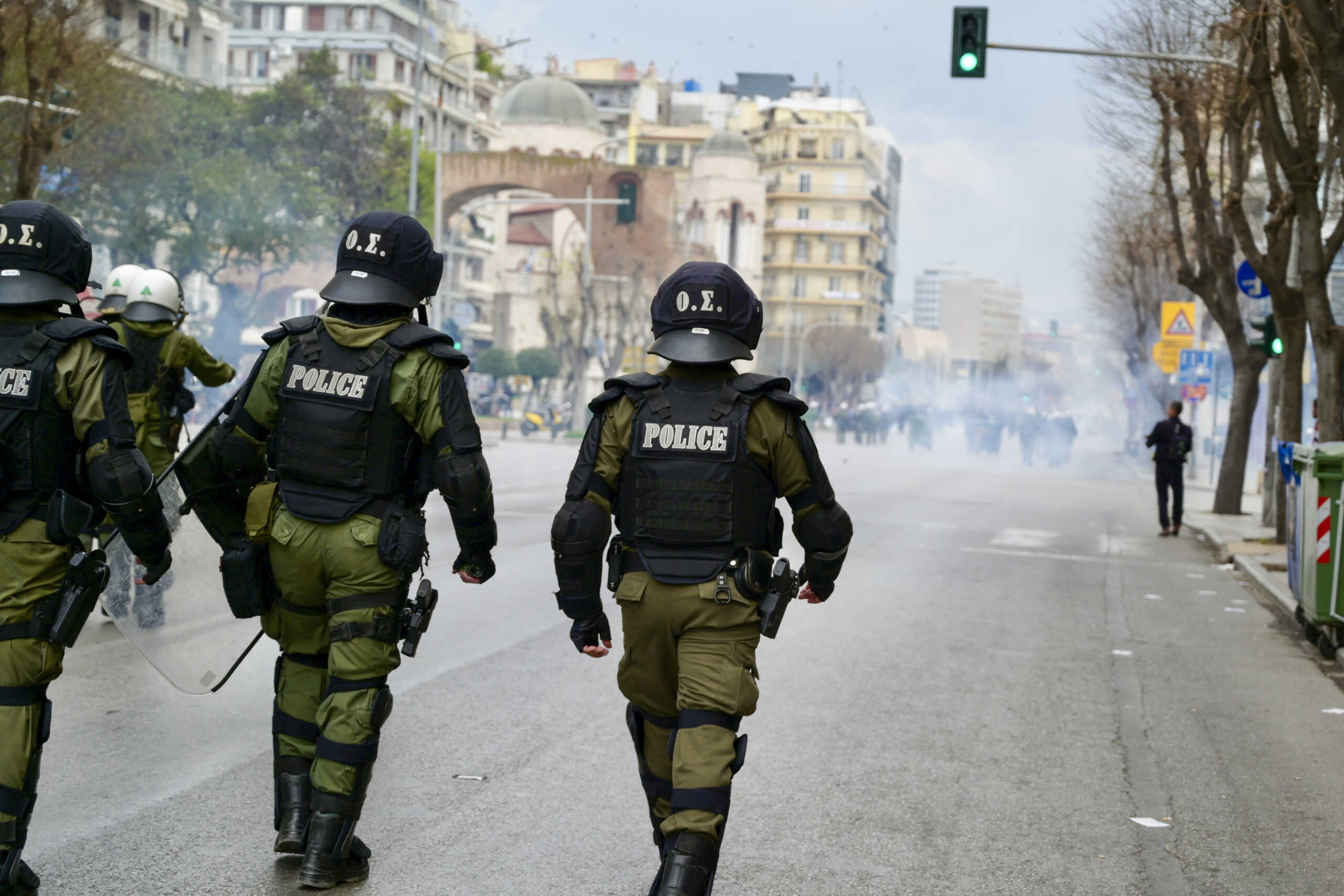 ΘΕΣΣΑΛΟΝΙΚΗ - ΕΠΕΙΣΟΔΙΑ ΜΕΤΑ ΤΗΝ ΠΟΡΕΙΑ ΓΙΑ ΤΗ ΣΥΜΠΛΗΡΩΣΗ ΕΝΟΣ ΕΤΟΥΣ ΑΠΟ ΤΗΝ ΤΡΑΓΩΔΙΑ ΤΩΝ ΤΕΜΠΩΝ  (EUROKINISSI
