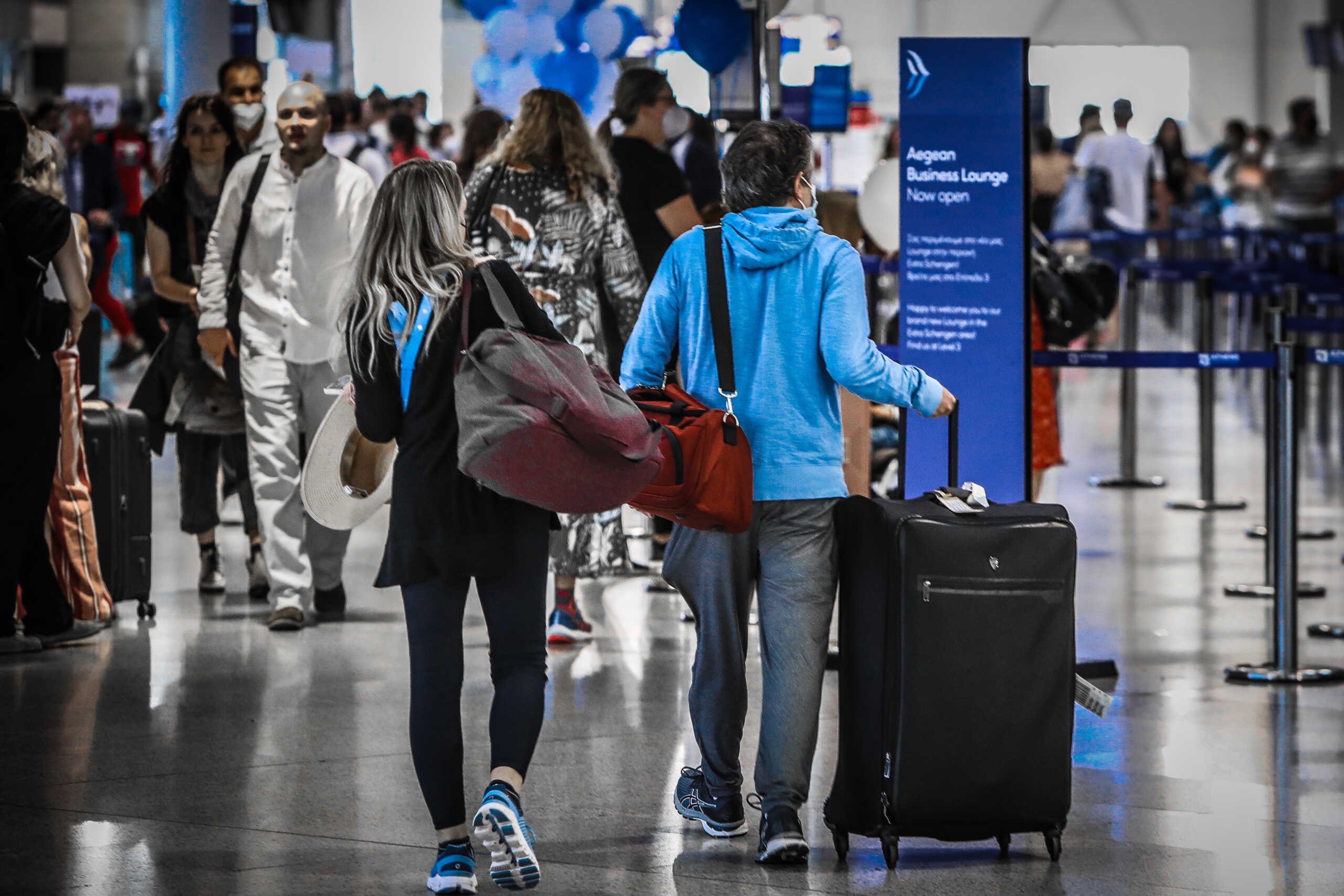 Αύξηση κατά 8,9% της επιβατικής κίνησης  στα ελληνικά αεροδρόμια τον Ιανουάριο του 2024