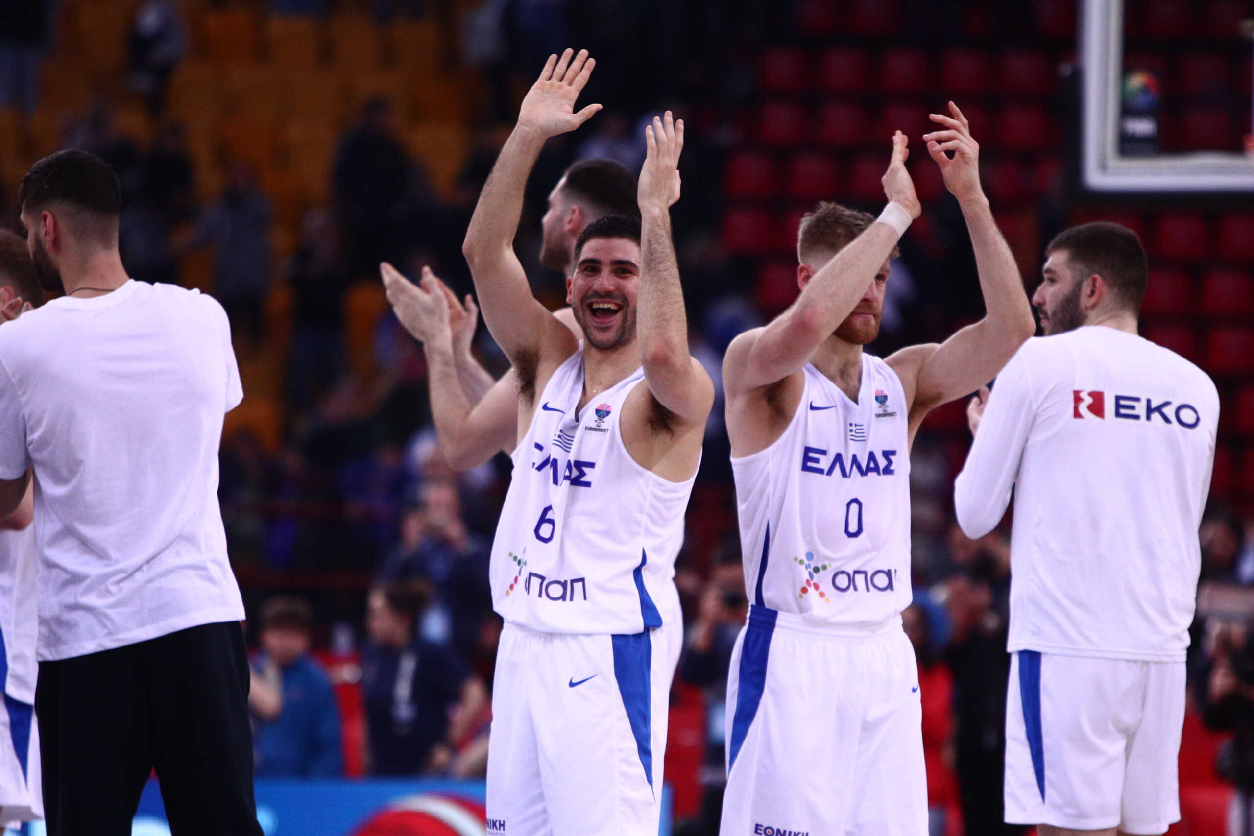 Ελλάδα – Τσεχία 72-64: Νίκη στην πρεμιέρα των προκριματικών για το Eurobasket 2025 για την Εθνική μπάσκετ