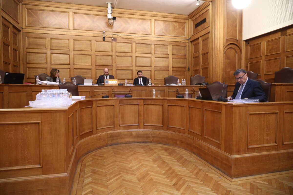 Συνεδρίαση της Εξεταστικής Επιτροπής για "τη διερεύνηση του εγκλήματος των Τεμπών και όλων των πτυχών που σχετίζονται με αυτό", Τρίτη 
30 Ιανουαρίου 2024. 
(ΓΙΑΝΝΗΣ ΠΑΝΑΓΟΠΟΥΛΟΣ