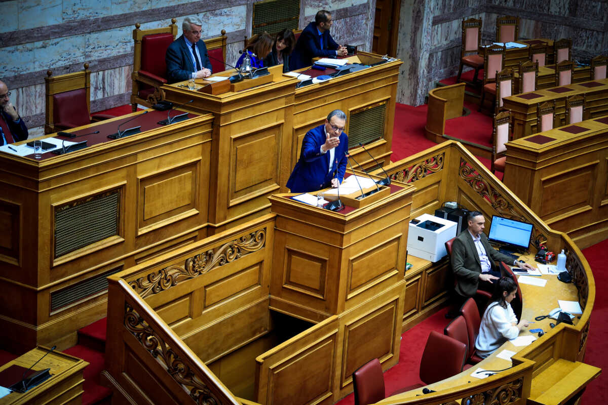 Συζήτηση στην Ολομέλεια της Βουλής, των άρθρων και του συνόλου του σχεδίου νόμου "Ισότητα στον πολιτικό γάμο, τροποποίηση του Αστικού Κώδικα και άλλες διατάξεις", Τετάρτη 14 Φεβρουαρίου 2024.
(ΓΙΩΡΓΟΣ ΚΟΝΤΑΡΙΝΗΣ