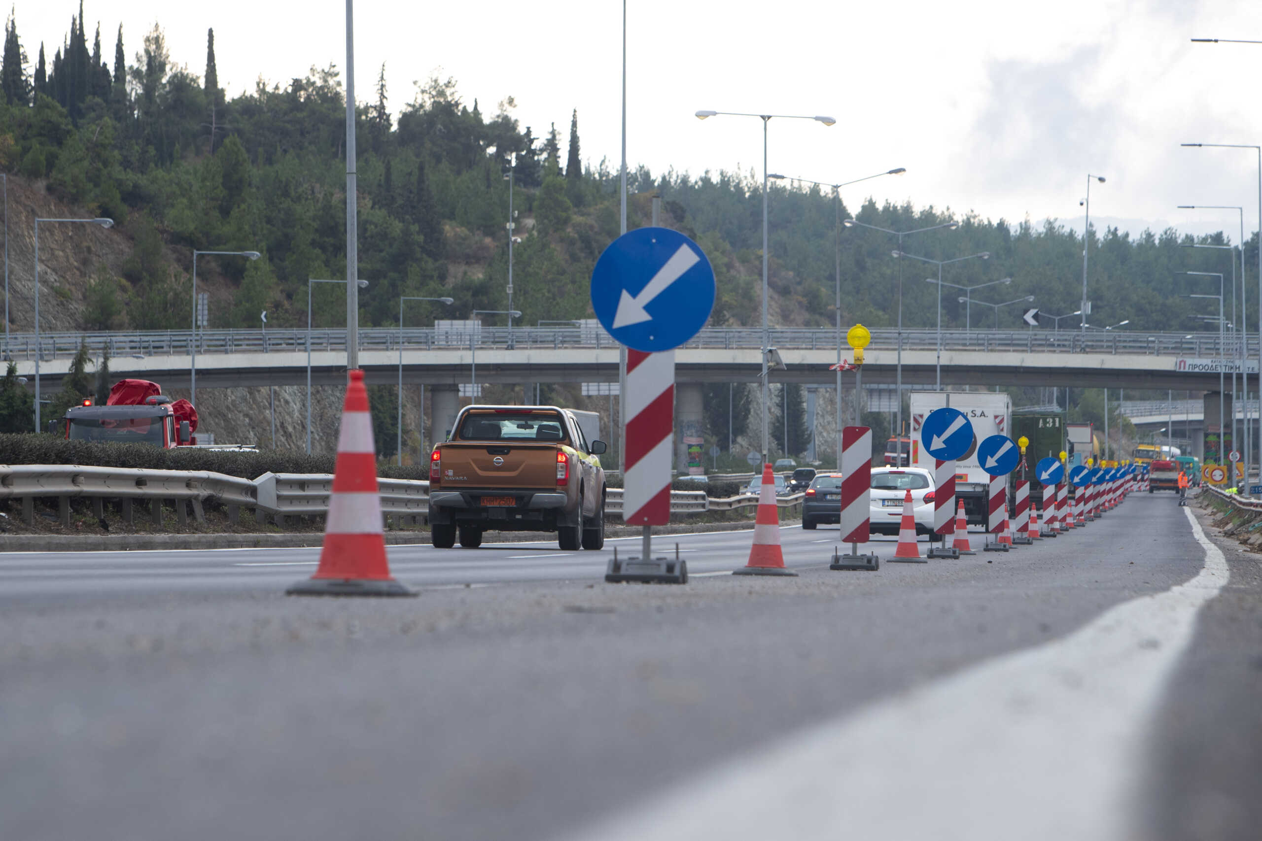 ΘΕΣΣΑΛΟΝΙΚΗ - ΕΡΓΑΣΙΕΣ ΓΙΑ ΤΗΝ ΥΠΕΡΥΨΩΜΕΝΗ ΠΕΡΙΦΕΡΕΙΑΚΗ ΟΔΟ(FLYOVER) (MOTIONTEAM