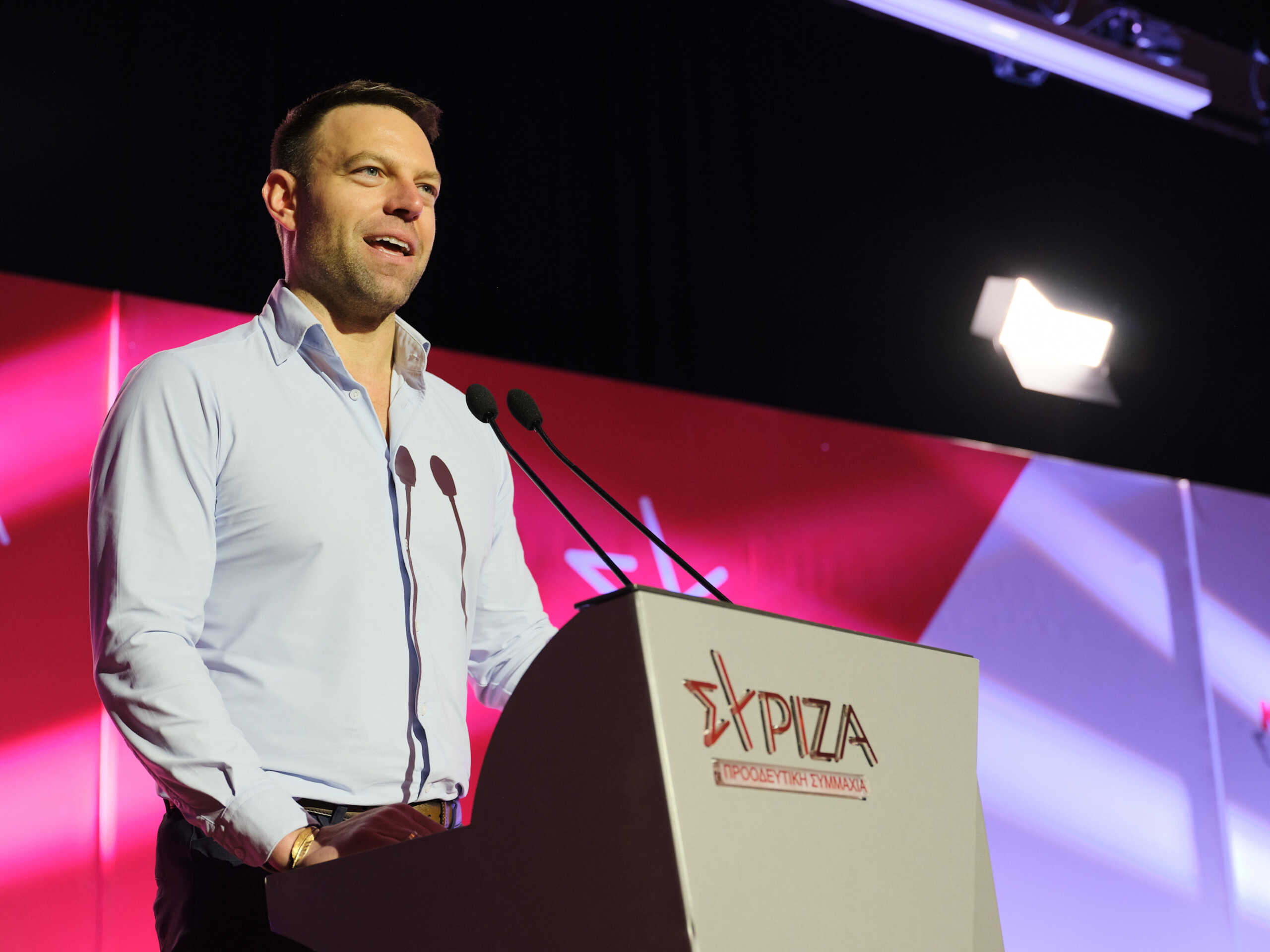 Χαιρετισμός του Προέδρου του ΣΥΡΙΖΑ - Προοδευτική Συμμαχία, Στέφανου Κασσελάκη στο Περιφερειακό Συνέδριο Δυτικής Μακεδονίας, στην Κοζάνη, Κυριακή 4 Φεβρουαρίου 2024.
(ΓΡΑΦΕΙΟ ΤΥΠΟΥ ΣΥΡΙΖΑ-ΠΣ