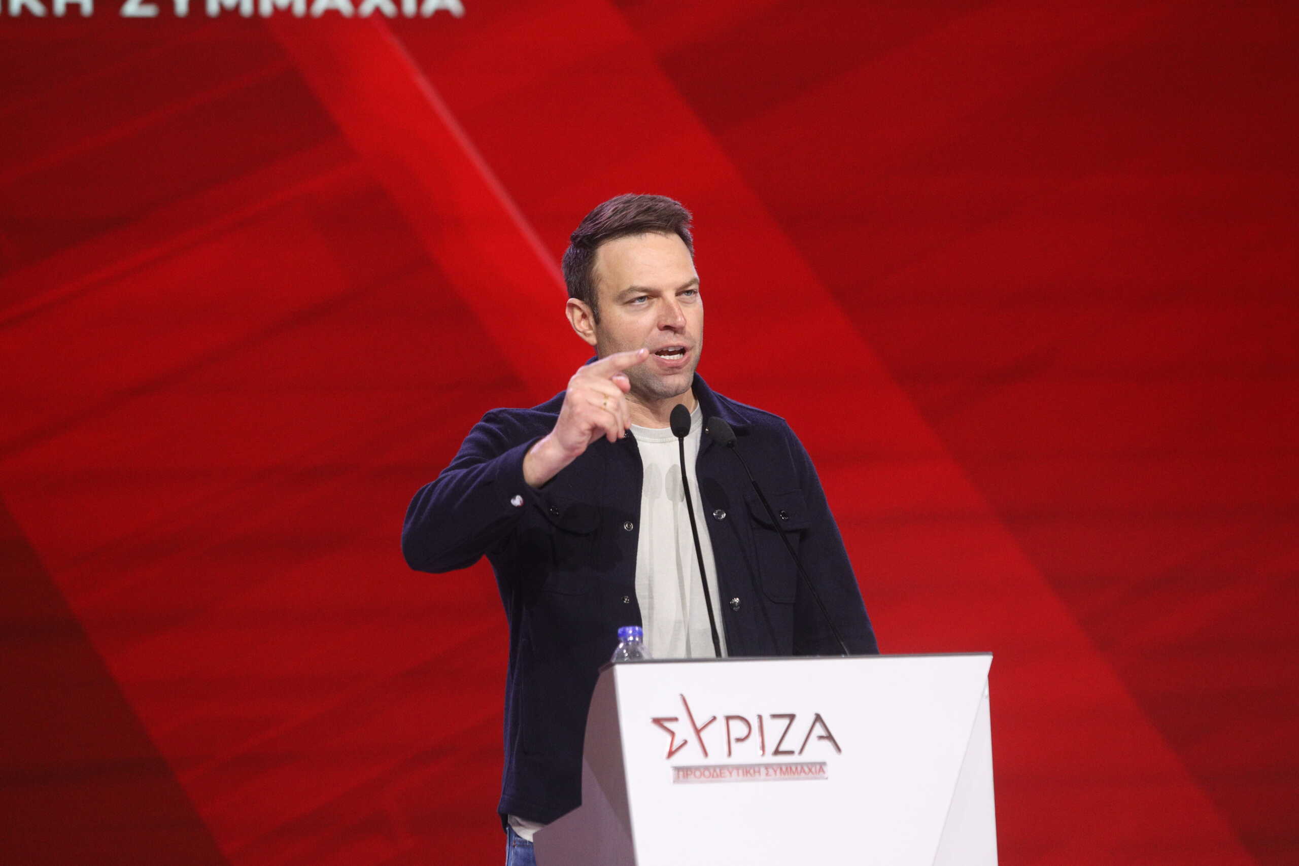Τρίτη ημέρα εργασιών του 4ου Συνεδρίου του ΣΥΡΙΖΑ - Προοδευτική Συμμαχία, στις εγκαταστάσεις του Σταδίου Tae Kwon Do, στο Παλαιό Φάληρο. Σάββατο 24 Φεβρουαρίου 2024   (ΓΙΑΝΝΗΣ ΠΑΝΑΓΟΠΟΥΛΟΣ
