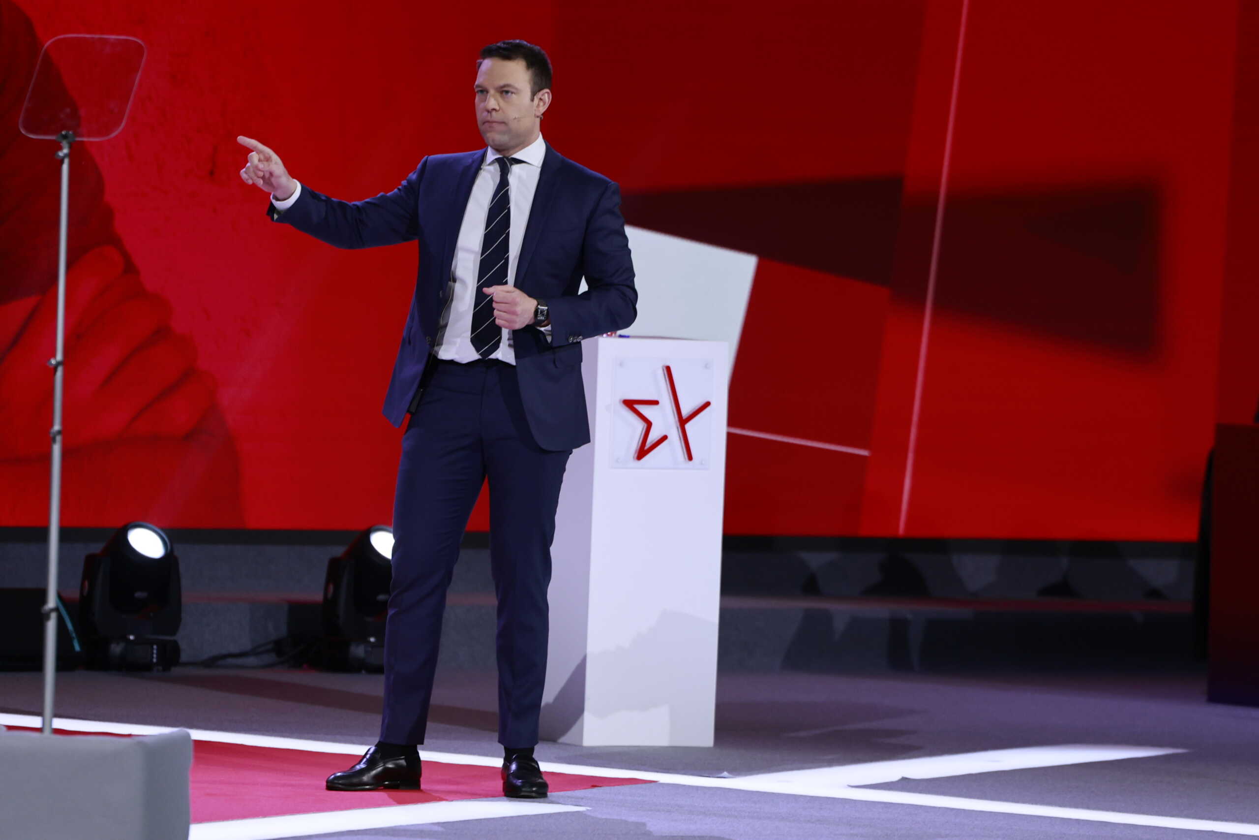 Πρώτη ημέρα εργασιών του 4ου Συνεδρίου του ΣΥΡΙΖΑ - Προοδευτική Συμμαχία, στις εγκαταστάσεις του Σταδίου Tae Kwon Do, στο Παλαιό Φάληρο, Πέμπτη 22 φεβρουαρίου 2024. 
(ΓΙΩΡΓΟΣ ΚΟΝΤΑΡΙΝΗΣ