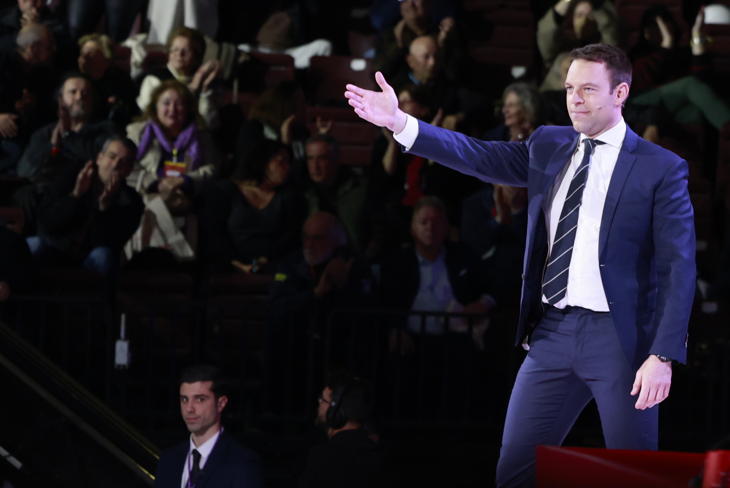 Πρώτη ημέρα εργασιών του 4ου Συνεδρίου του ΣΥΡΙΖΑ - Προοδευτική Συμμαχία, στις εγκαταστάσεις του Σταδίου Tae Kwon Do, στο Παλαιό Φάληρο, Πέμπτη 22 φεβρουαρίου 2024. 
(ΓΙΩΡΓΟΣ ΚΟΝΤΑΡΙΝΗΣ