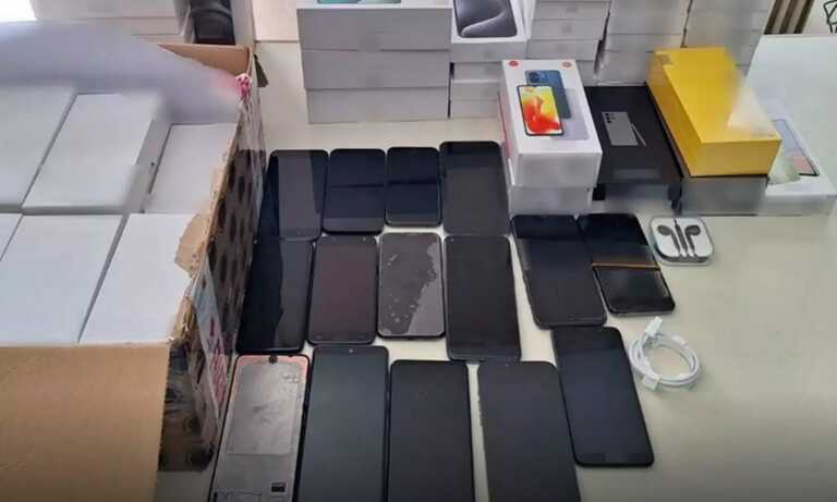 Έκλεψαν από κατάστημα 93 κινητά τηλέφωνα αξίας 80.000 € - Συλλήψεις για το χτύπημα στη Θεσσαλονίκη