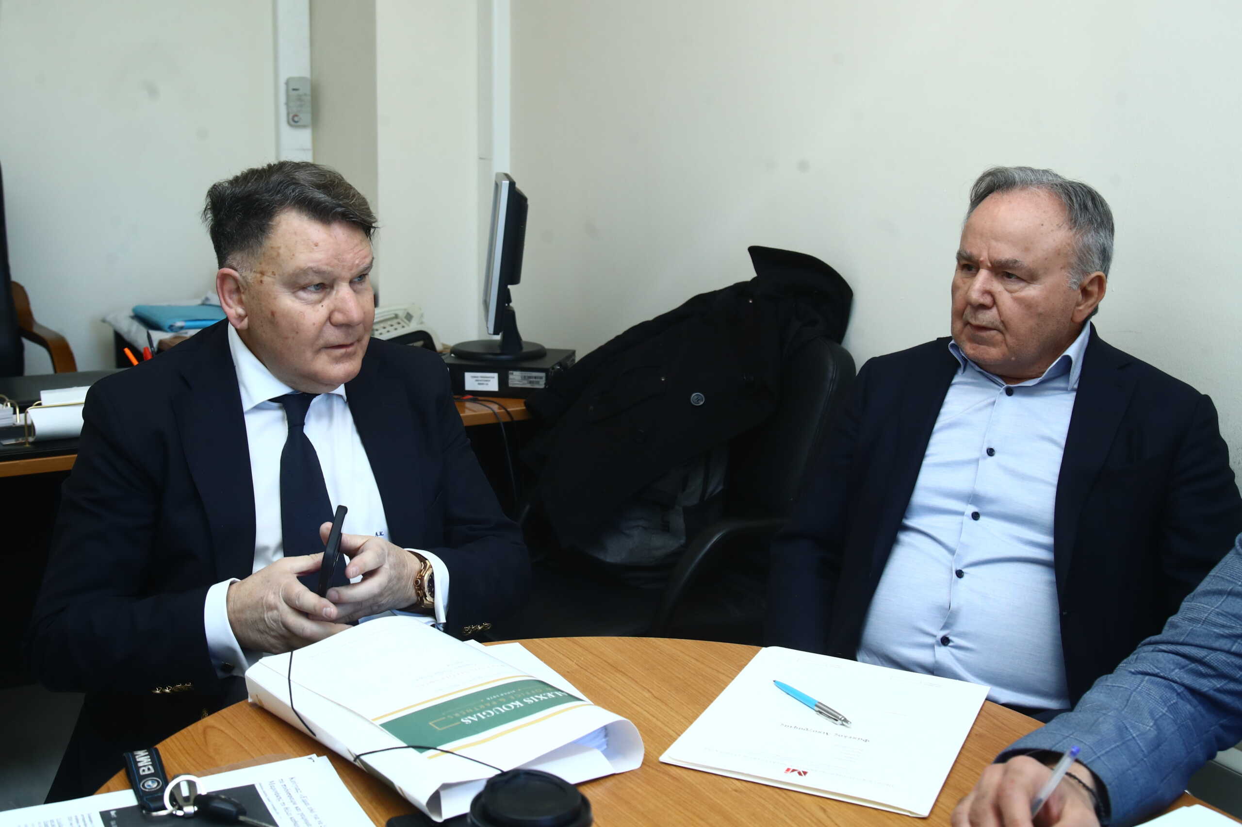 Ο ΑΝΤΙΠΡΟΕΔΡΟΣ ΤΟΥ ΟΛΥΜΠΙΑΚΟΥ ΑΛΕΞΗΣ ΚΟΥΓΙΑΣ ΣΤΗ ΕΠΙΤΡΟΠΗ ΕΠΕΓΓΛΜΑΤΙΚΟΥ ΑΘΛΗΤΙΣΜΟΥ (ΜΑΡΚΟΣ ΧΟΥΖΟΥΡΗΣ