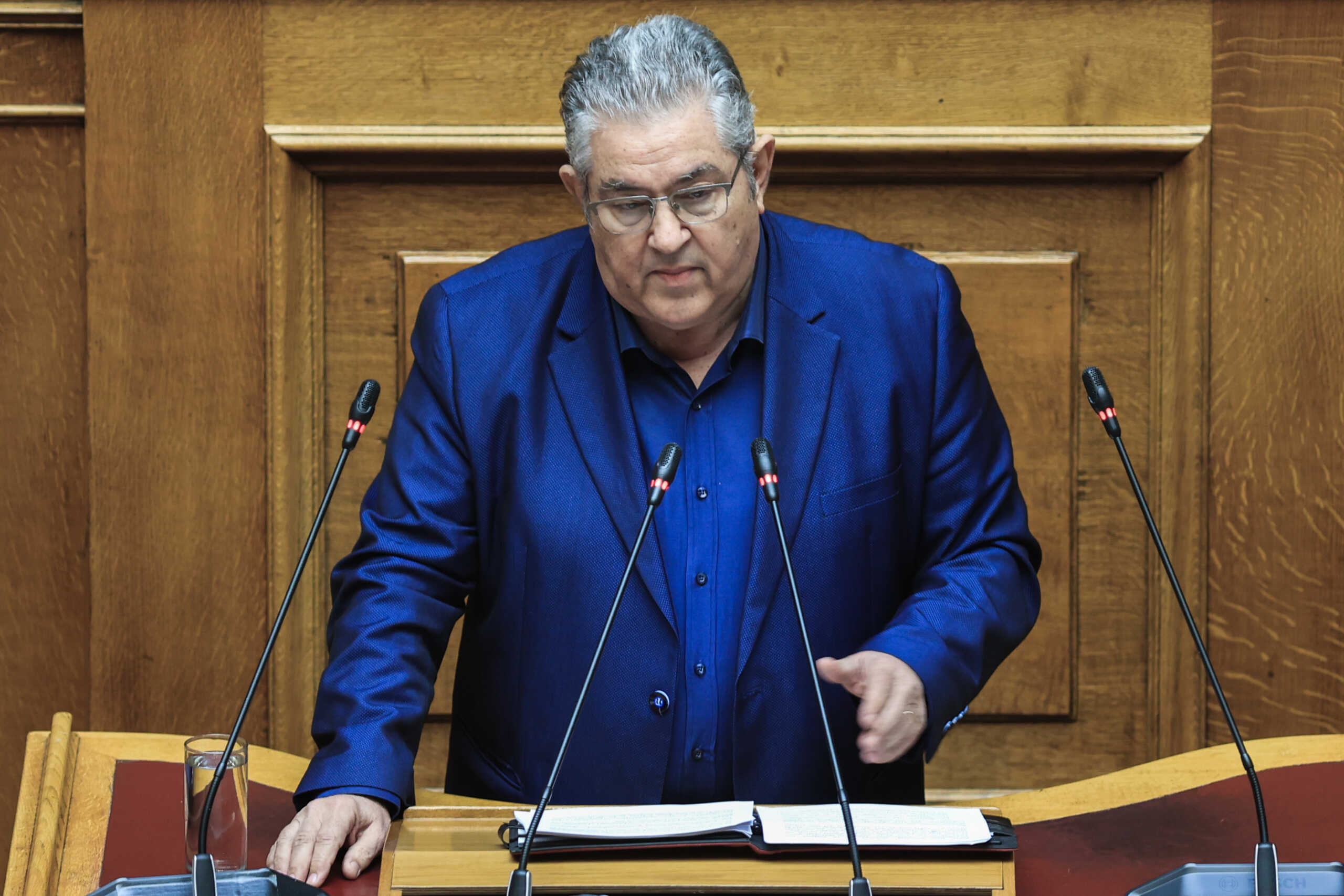 Δεύτερη ημέρα της συζήτησης στην Ολομέλεια της Βουλής, των άρθρων και του συνόλου του σχεδίου νόμου "Ισότητα στον πολιτικό γάμο, τροποποίηση του Αστικού Κώδικα και άλλες διατάξεις", Τετάρτη 14 Φεβρουαρίου 2024. 
(ΓΙΩΡΓΟΣ ΚΟΝΤΑΡΙΝΗΣ