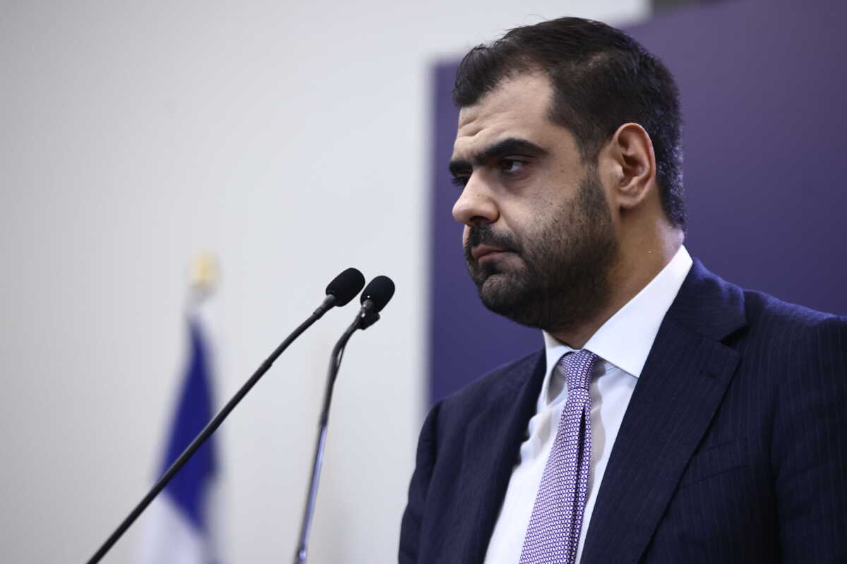 Ενημέρωση των πολιτικών συντακτών και ανταποκριτών ξένου Τύπου από τον Κυβερνητικό Εκπρόσωπο Παύλο Μαρινάκη στη Θεσσαλονίκη, Πέμπτη 25 Ιανουαρίου 2024.
(ΡΑΦΑΗΛ ΓΕΩΡΓΙΑΔΗΣ
(ΡΑΦΑΗΛ ΓΕΩΡΓΙΑΔΗΣ