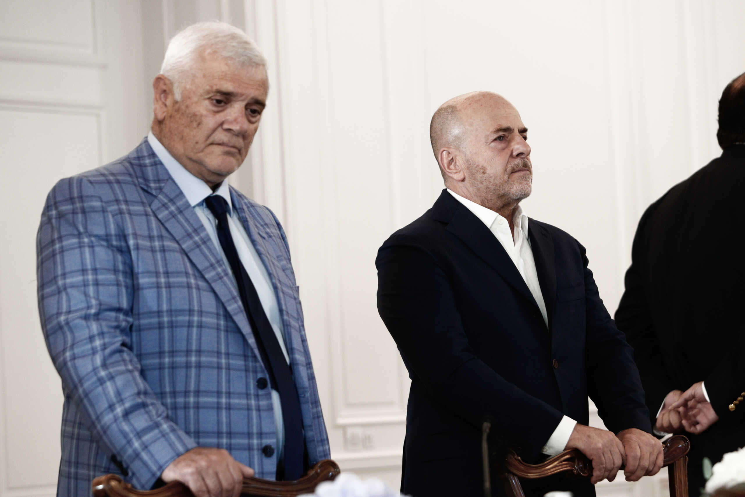 ΣΥΝΑΝΤΗΣΗ ΤΟΥ ΠΡΩΘΥΠΟΥΡΓΟΥ ΚΥΡΙΑΚΟΥ ΜΗΤΣΟΤΑΚΗ ΜΕ ΤΟΝ ΠΡΟΕΔΡΟ ΤΗΣ UEFA ALEKSANDER CEFERIN ΚΑΙ ΠΡΟΕΔΡΩΝ ΤΩΝ ΠΑΕ (ΣΩΤΗΡΗΣ ΔΗΜΗΤΡΟΠΟΥΛΟΣ