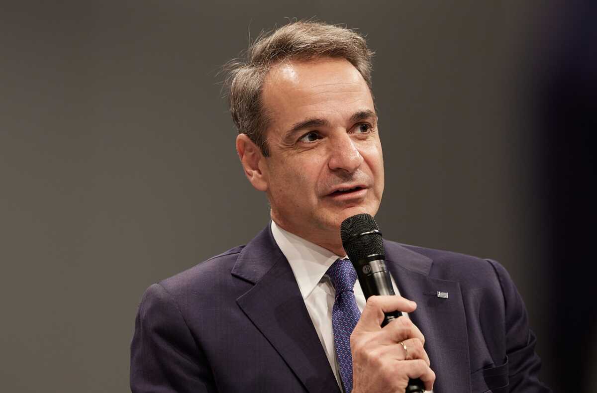 Ο Πρωθυπουργός Κυριάκος Μητσοτάκης στην εναρκτήρια ανοιχτή συζήτηση της 60ης Διάσκεψης Ασφαλείας του Μονάχου, με θέμα "Currency for Change, World Politics on a Budget", Παρασκευή 16 Φεβρουαρίου 2024. 
(ΔΗΜΗΤΡΗΣ ΠΑΠΑΜΗΤΣΟΣ