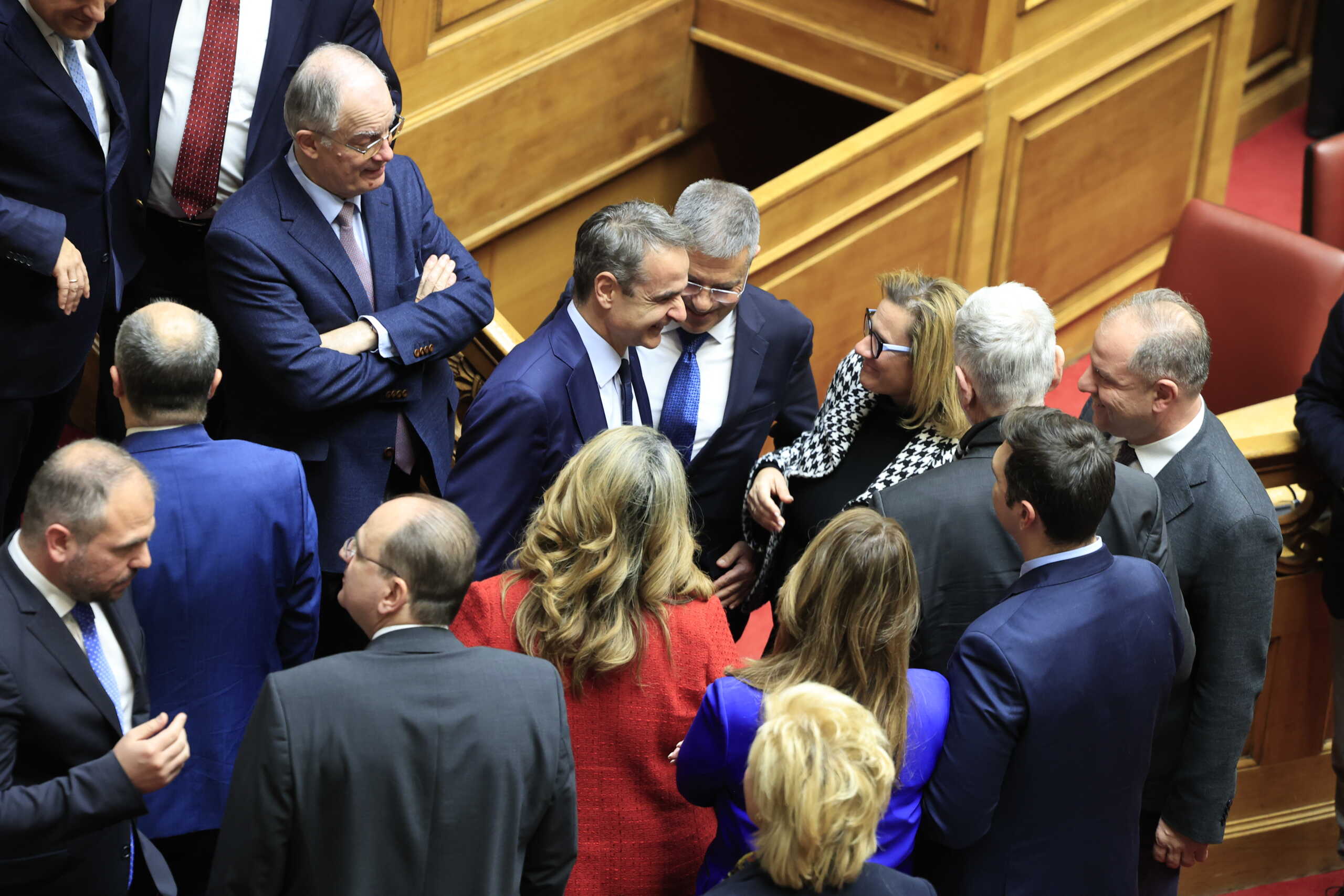 Δεύτερη ημέρα της συζήτησης στην Ολομέλεια της Βουλής, των άρθρων και του συνόλου του σχεδίου νόμου "Ισότητα στον πολιτικό γάμο, τροποποίηση του Αστικού Κώδικα και άλλες διατάξεις", Τετάρτη 14 Φεβρουαρίου 2024. 
(ΓΙΩΡΓΟΣ ΚΟΝΤΑΡΙΝΗΣ