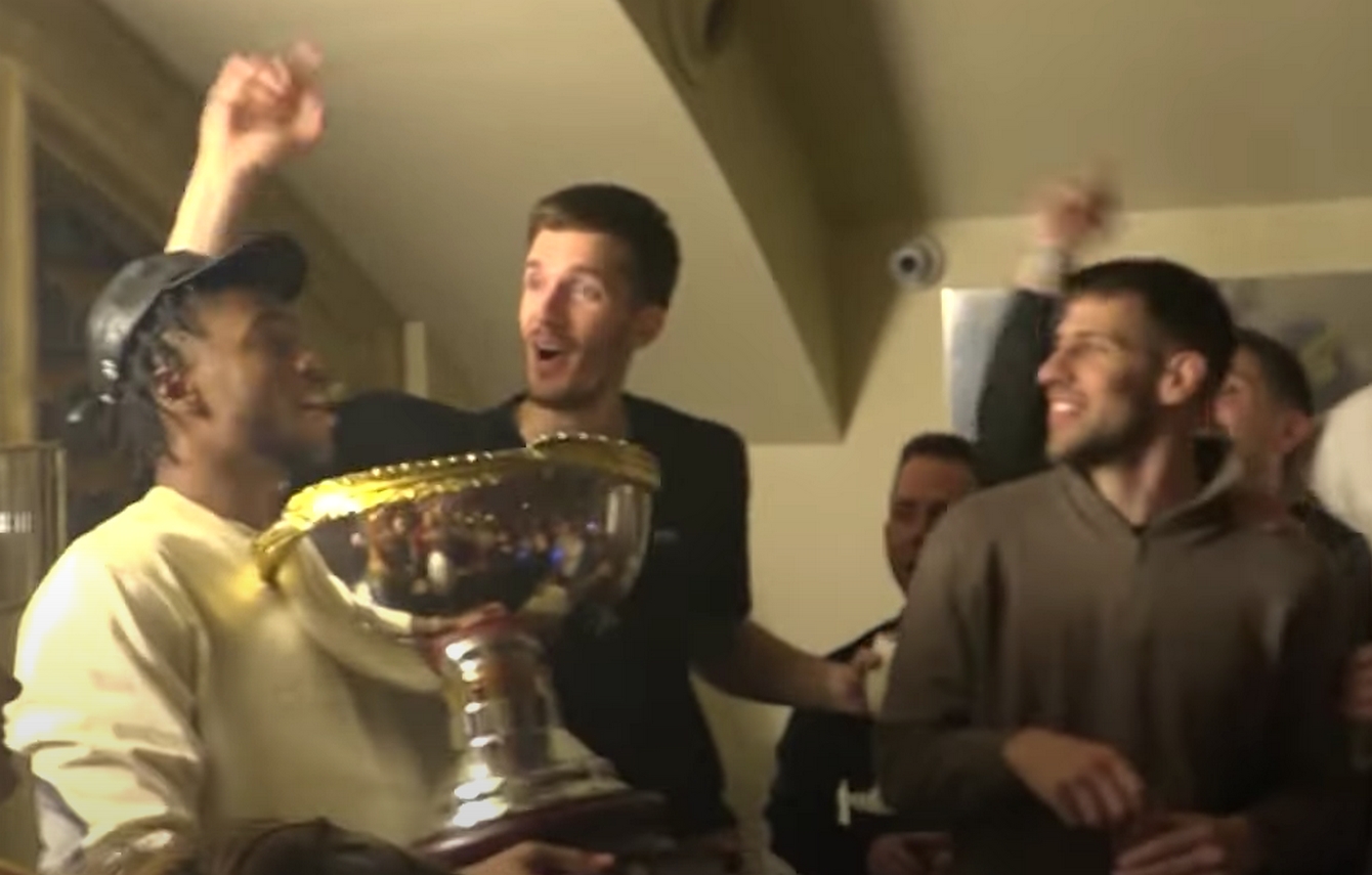 Ολυμπιακός: Το «ερυθρόλευκο» πάρτι μετά την κατάκτηση του Κυπέλλου Ελλάδας